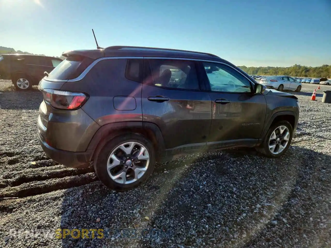3 Photograph of a damaged car 3C4NJCCB8MT511515 JEEP COMPASS 2021
