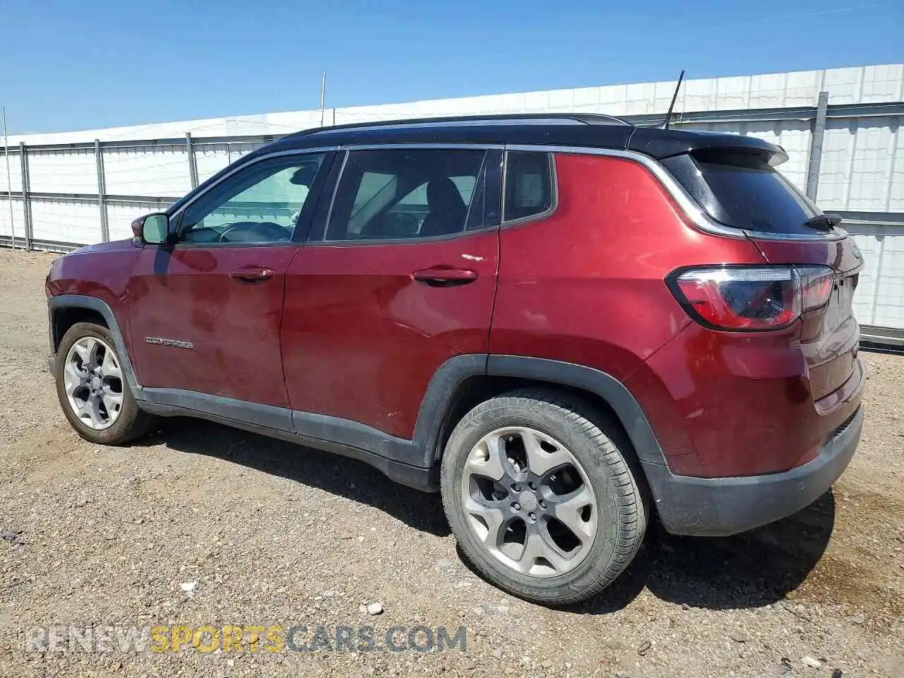 2 Photograph of a damaged car 3C4NJCCB8MT545633 JEEP COMPASS 2021