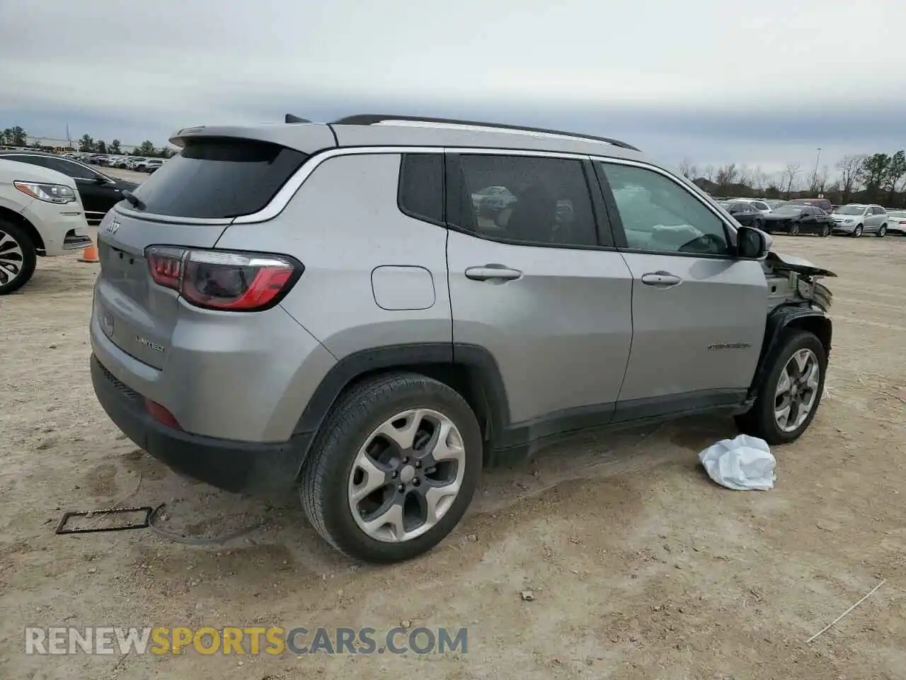 3 Photograph of a damaged car 3C4NJCCB8MT573416 JEEP COMPASS 2021