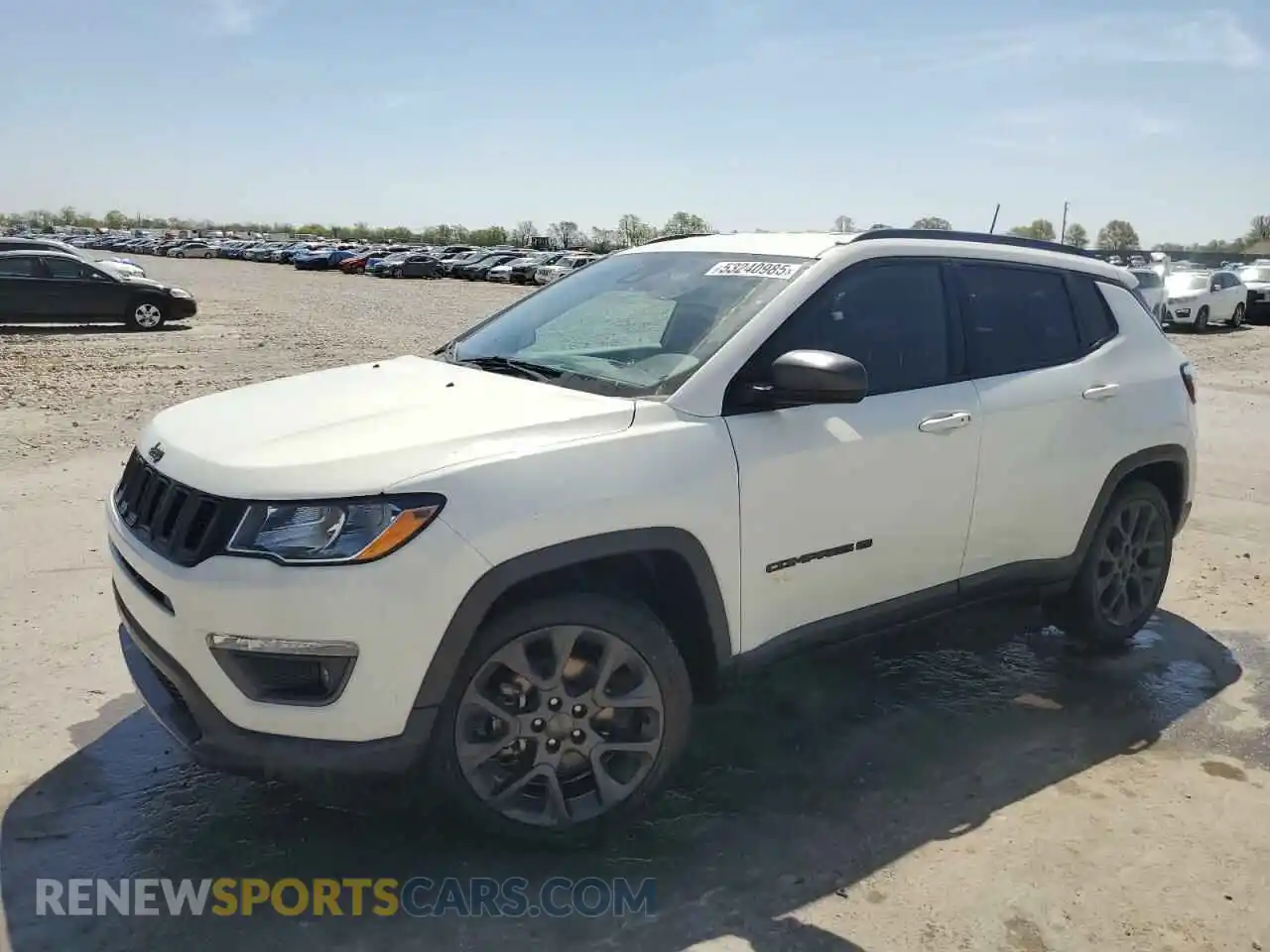 1 Photograph of a damaged car 3C4NJCEB3MT538389 JEEP COMPASS 2021
