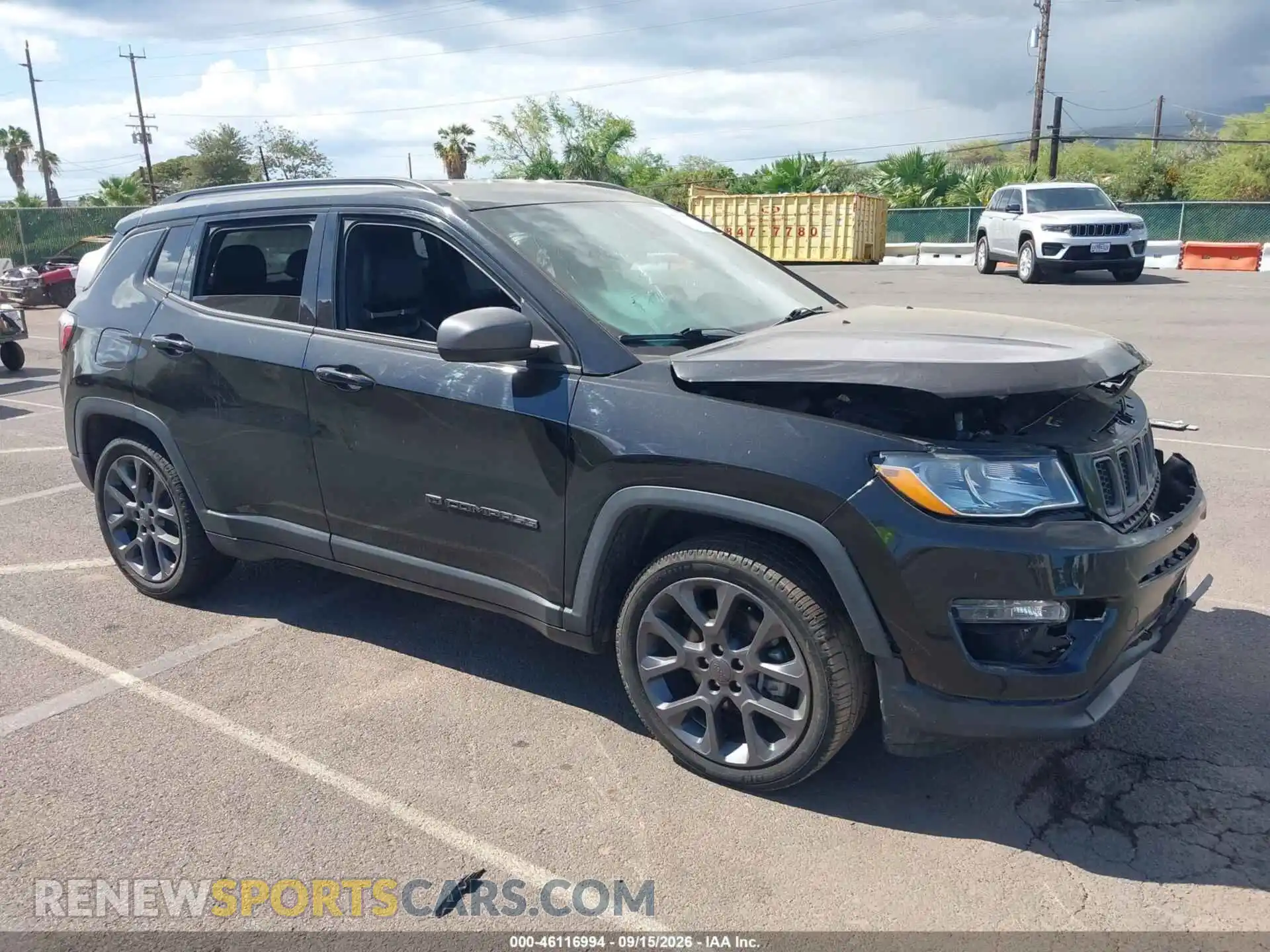 1 Фотография поврежденного автомобиля 3C4NJCEB3MT567388 JEEP COMPASS 2021