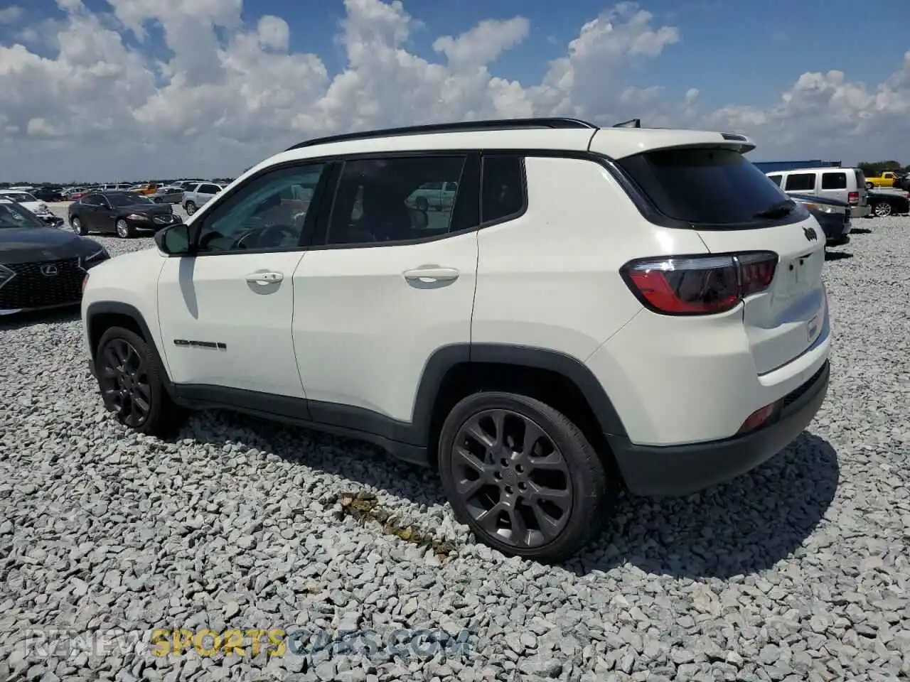 2 Photograph of a damaged car 3C4NJCEB4MT604075 JEEP COMPASS 2021