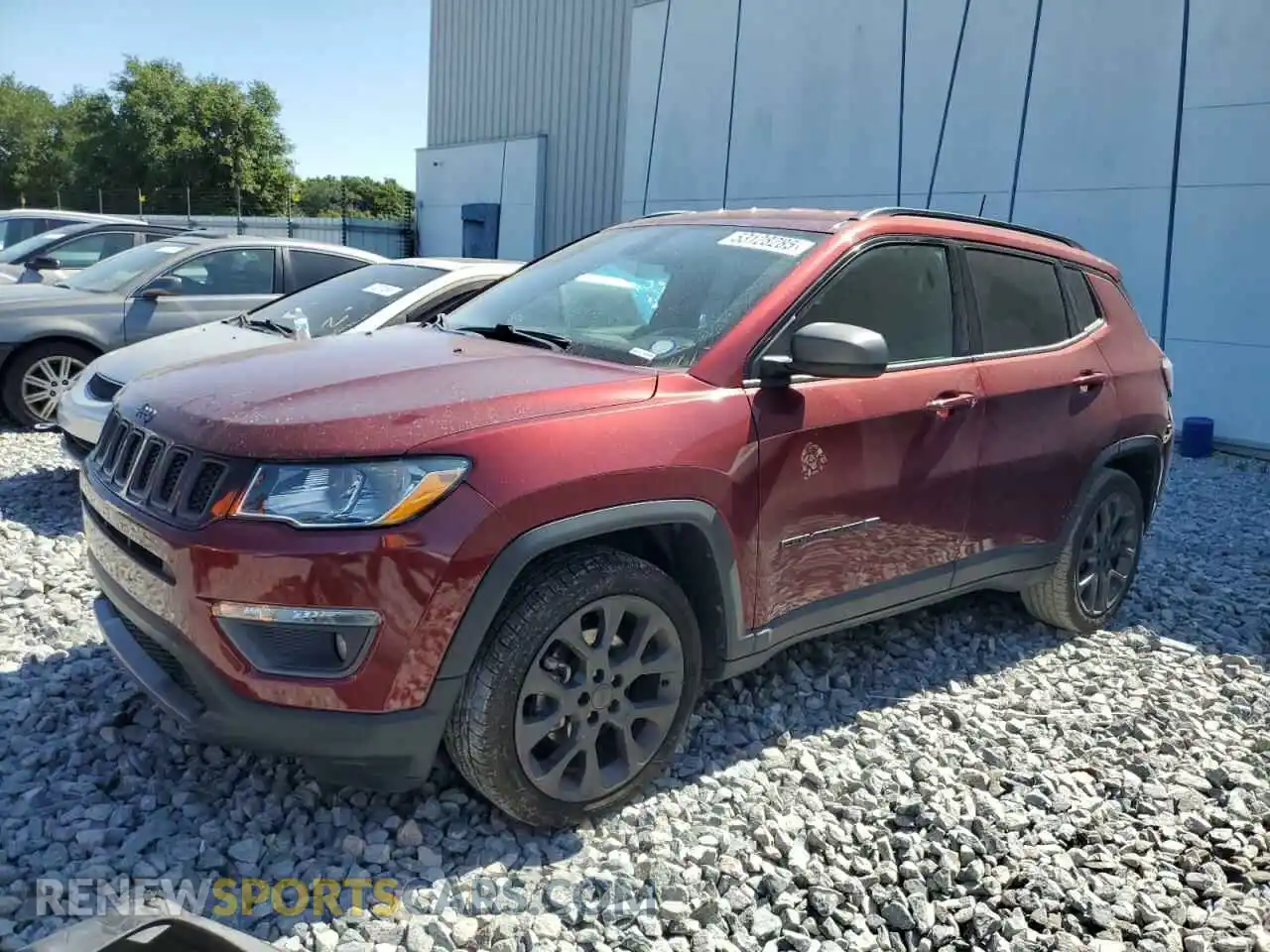1 Фотография поврежденного автомобиля 3C4NJCEB6MT532733 JEEP COMPASS 2021