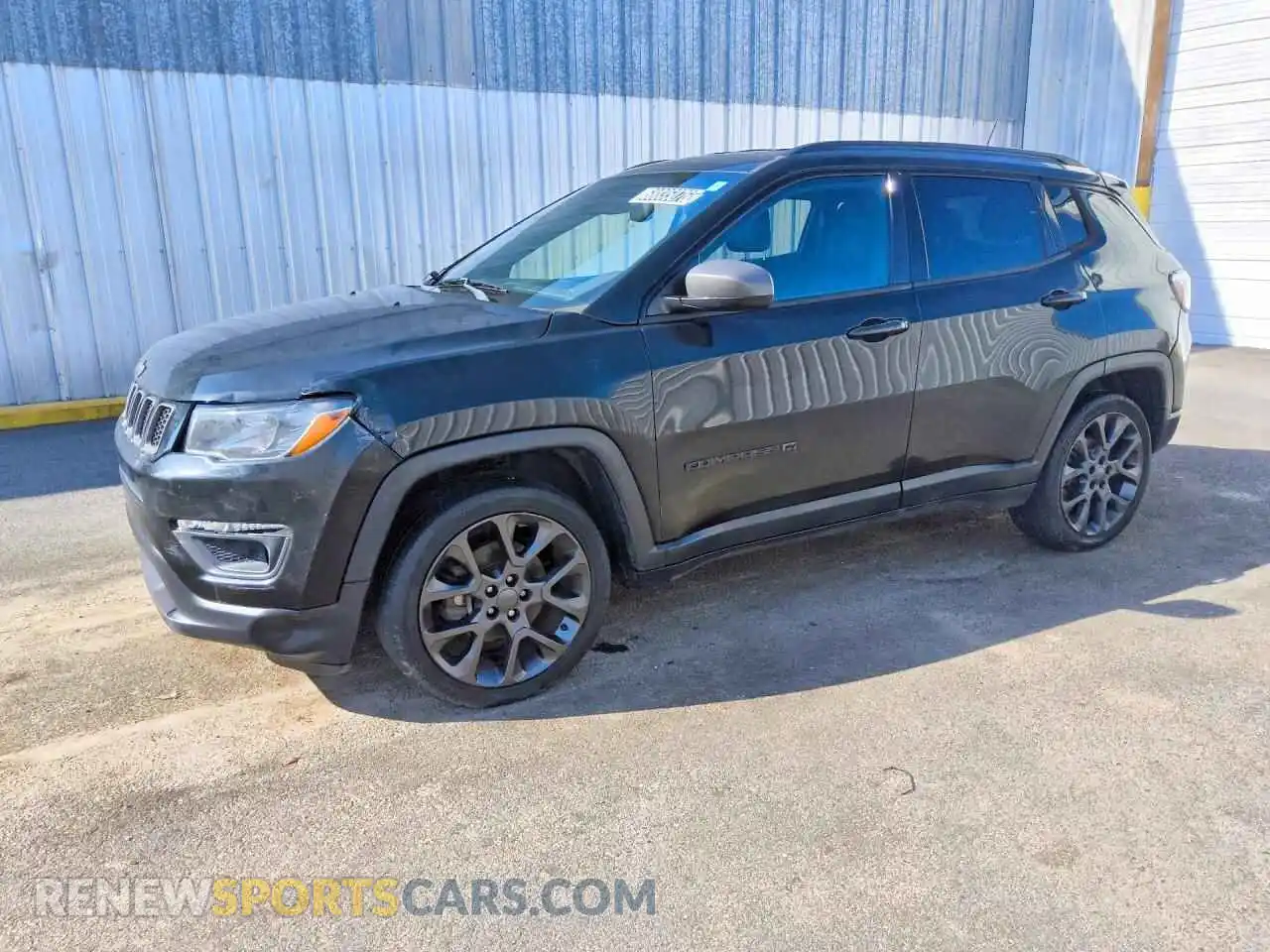 1 Photograph of a damaged car 3C4NJCEB6MT542467 JEEP COMPASS 2021