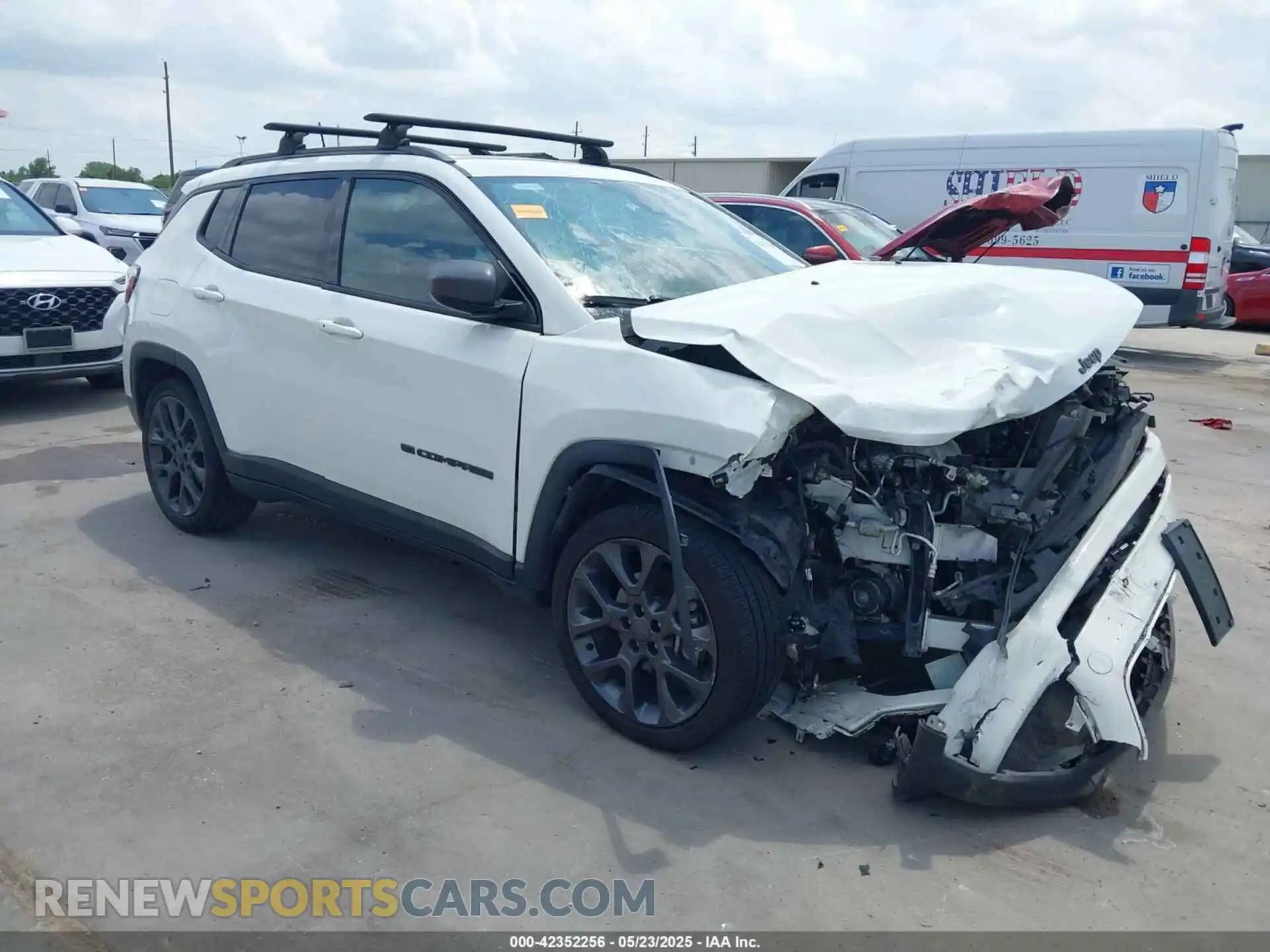 1 fotografías del automóvil dañado 3C4NJCEB6MT549130 JEEP COMPASS 2021