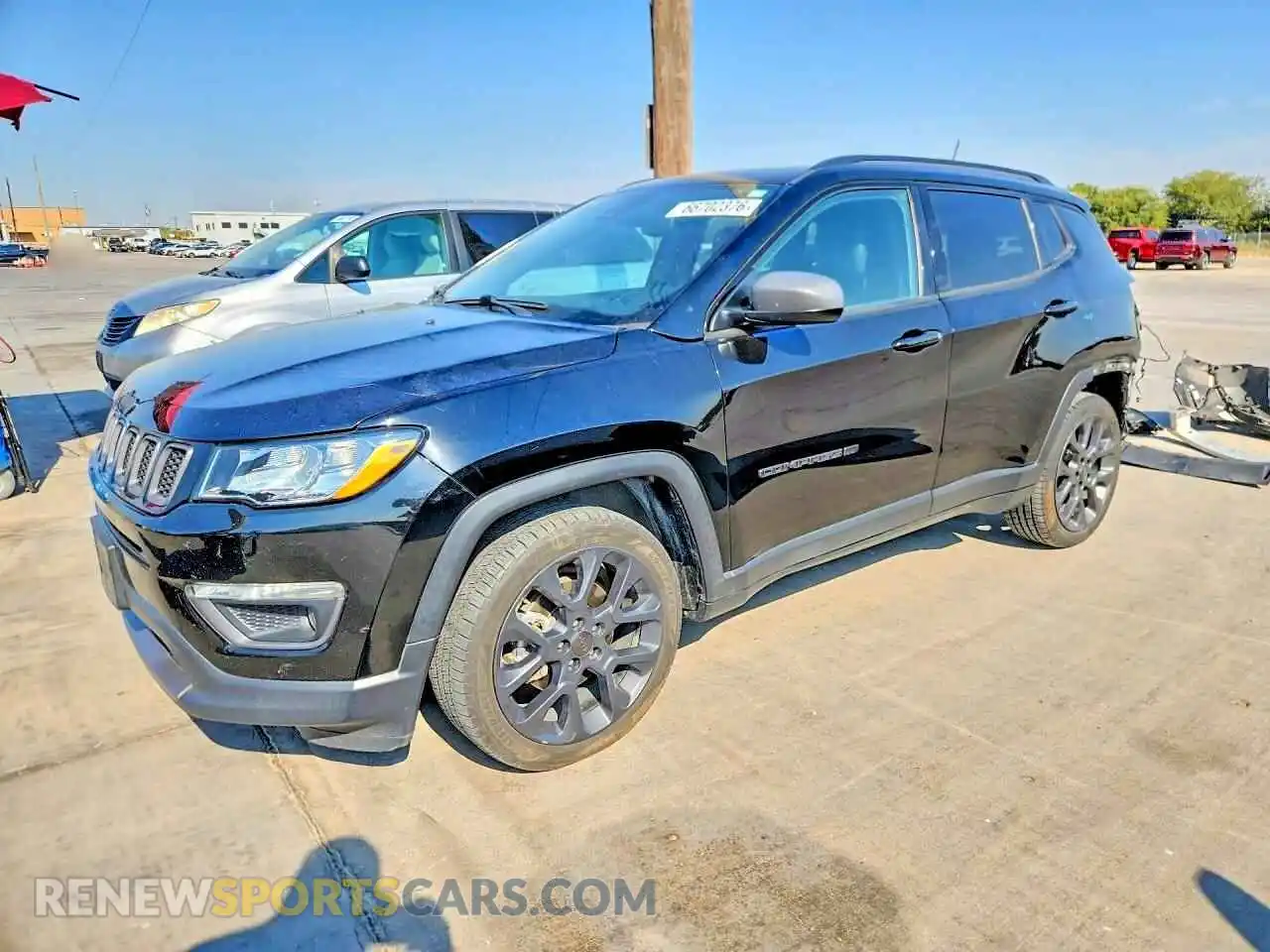 1 fotografías del automóvil dañado 3C4NJCEB6MT550021 JEEP COMPASS 2021