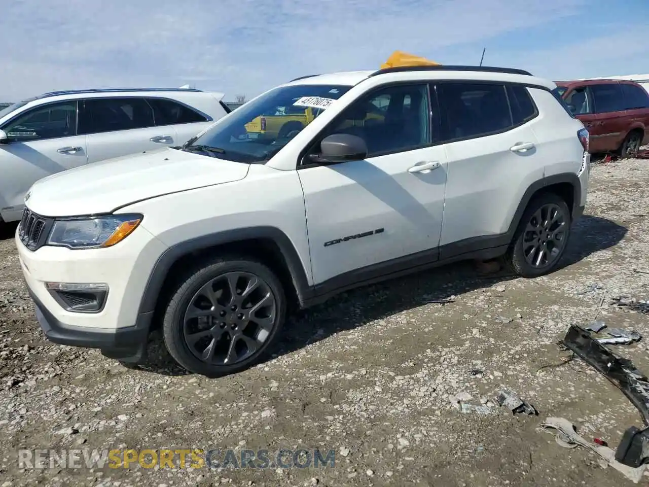 1 Photograph of a damaged car 3C4NJCEB6MT553095 JEEP COMPASS 2021