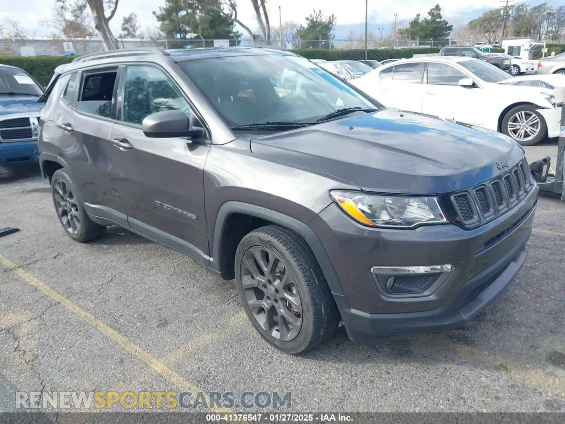 1 Photograph of a damaged car 3C4NJCEB7MT596909 JEEP COMPASS 2021