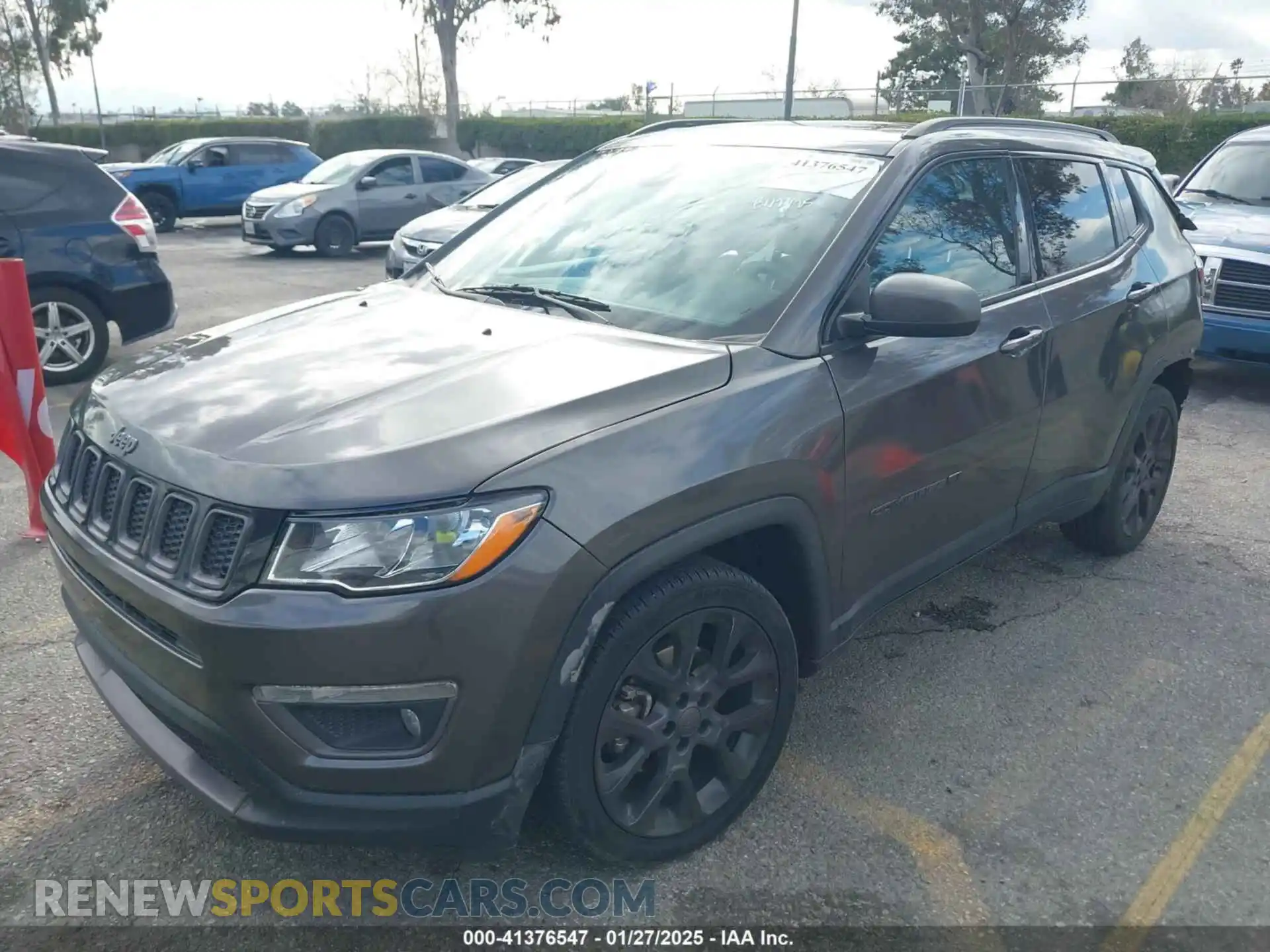 2 Photograph of a damaged car 3C4NJCEB7MT596909 JEEP COMPASS 2021