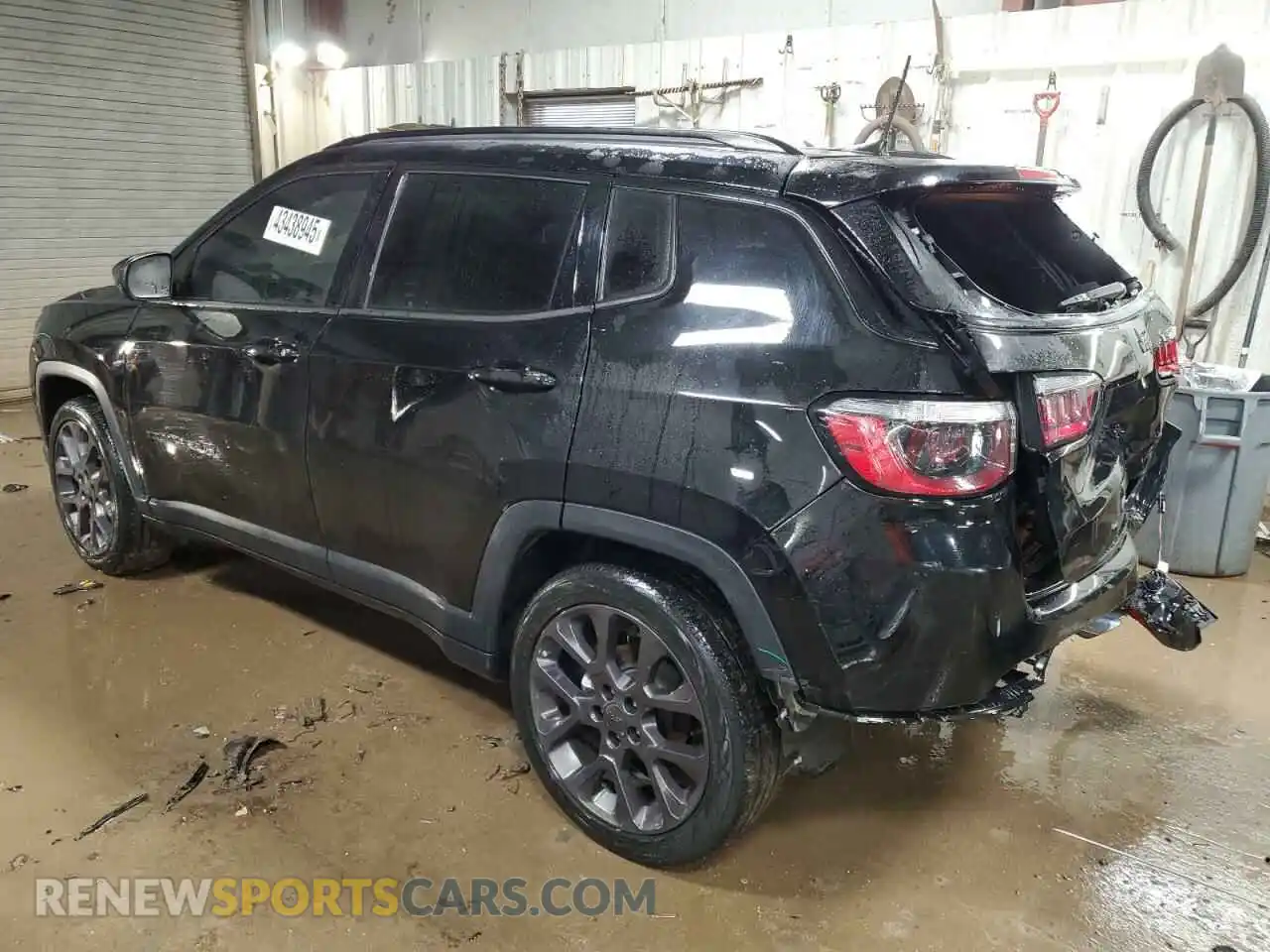 2 Photograph of a damaged car 3C4NJCEBXMT511903 JEEP COMPASS 2021