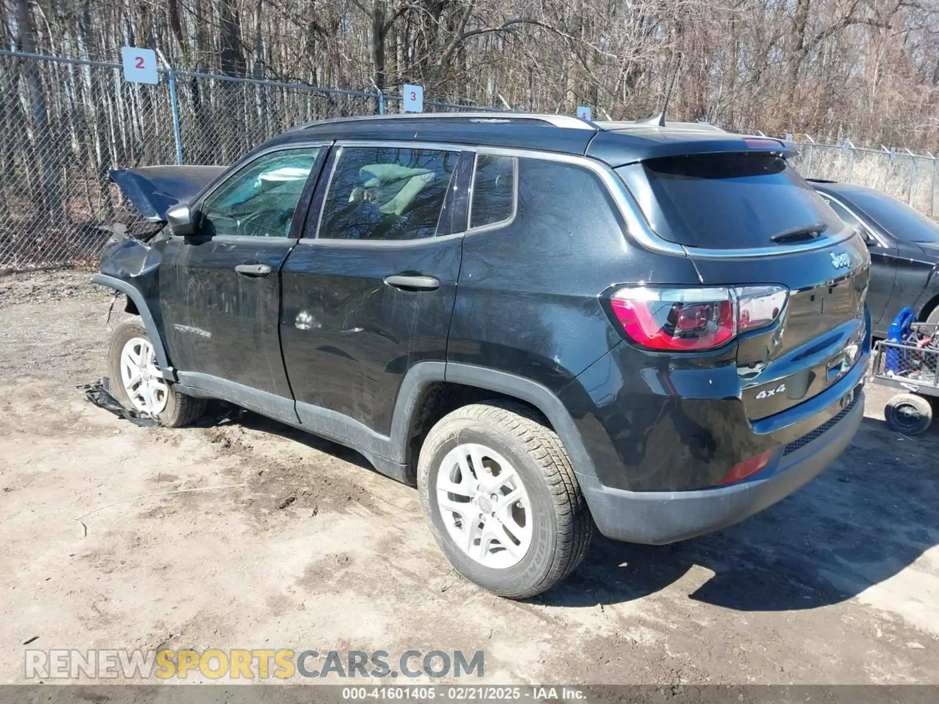3 Photograph of a damaged car 3C4NJDAB0MT556781 JEEP COMPASS 2021