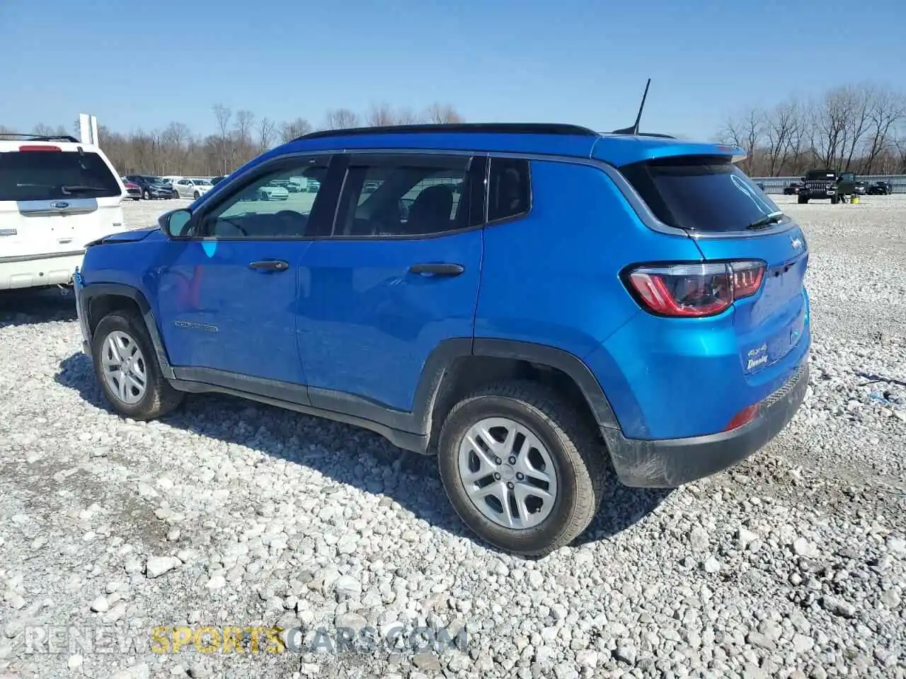 2 Photograph of a damaged car 3C4NJDAB0MT573953 JEEP COMPASS 2021