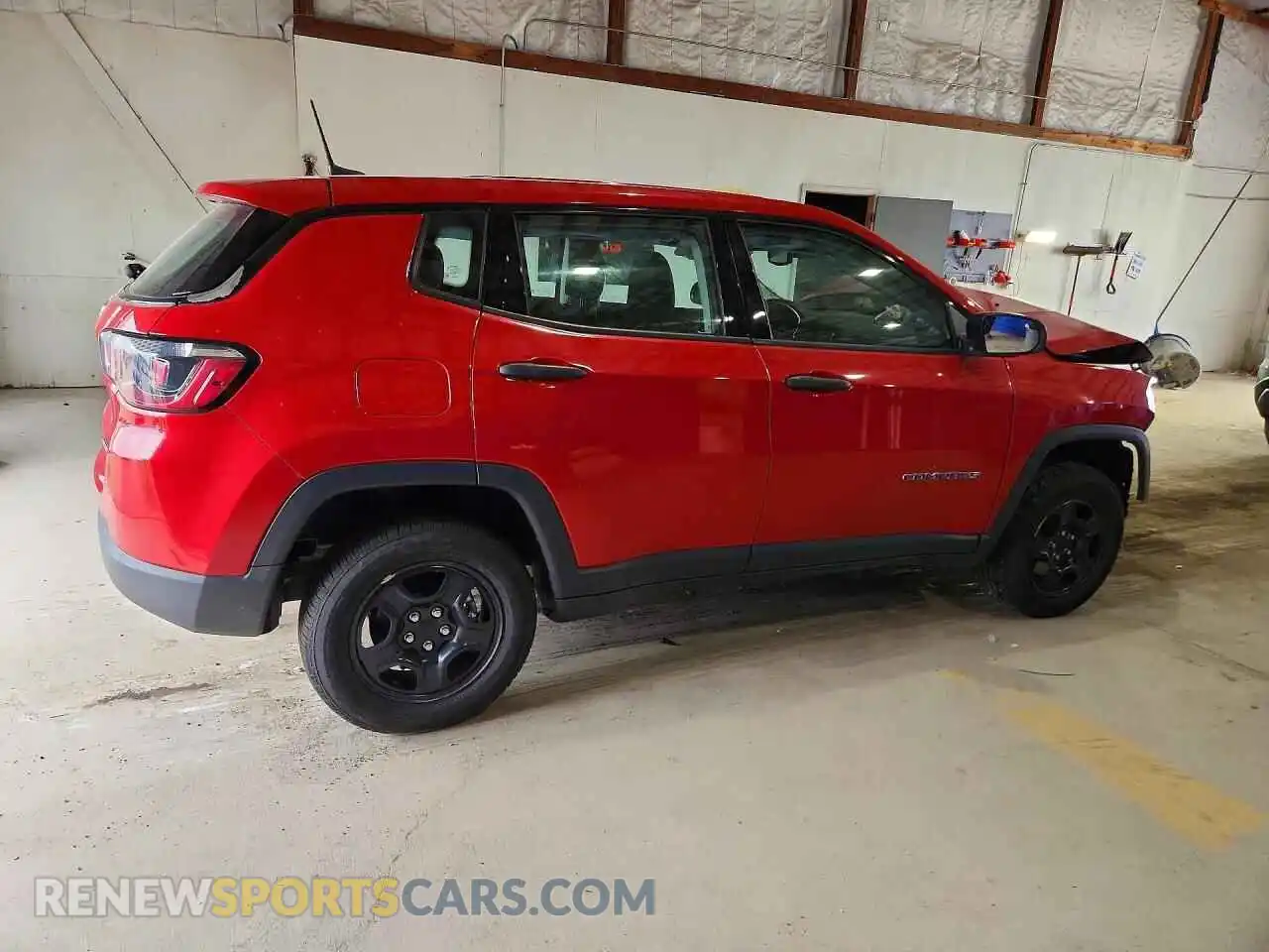 3 Photograph of a damaged car 3C4NJDAB7MT501440 JEEP COMPASS 2021