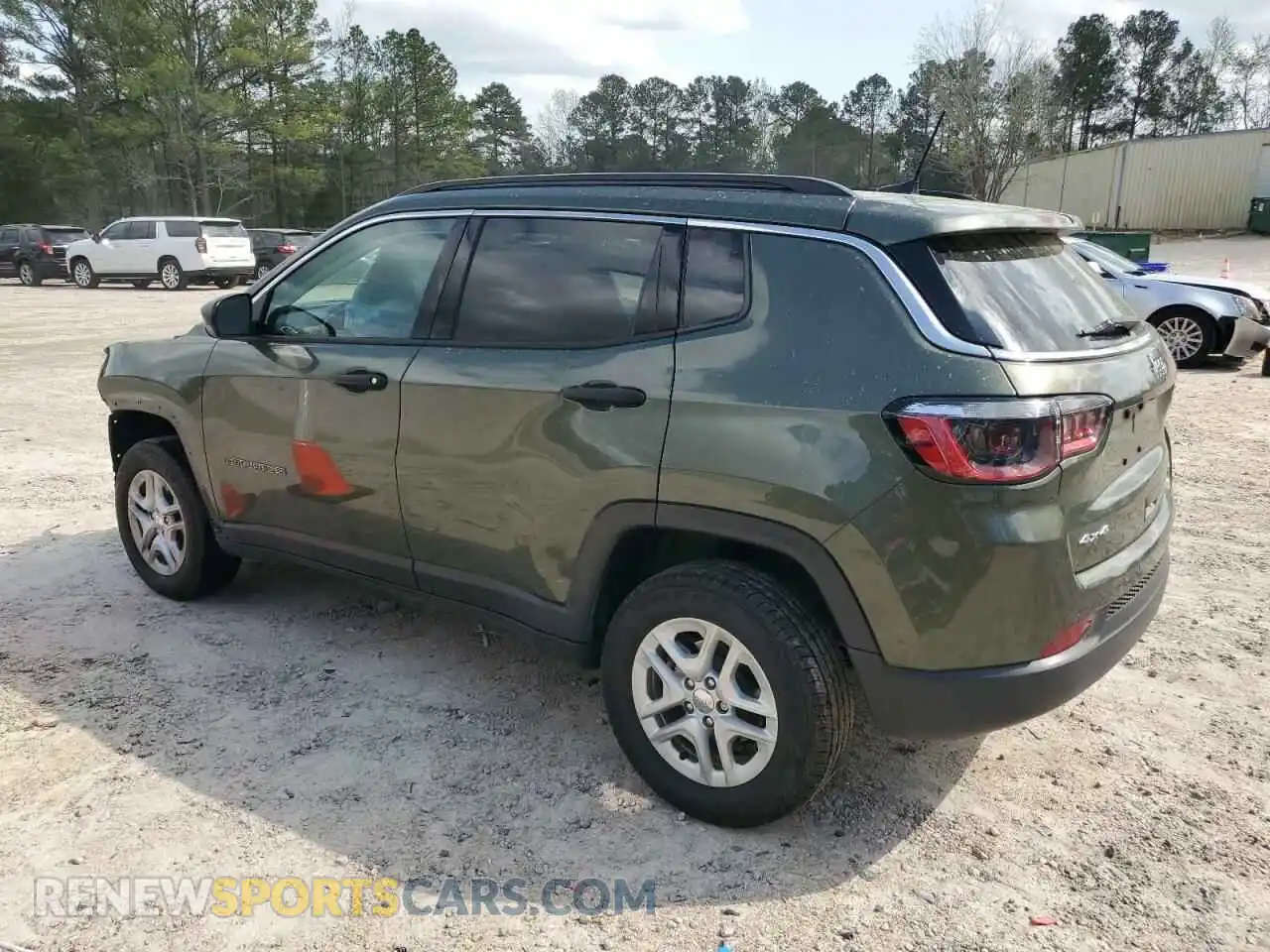 2 Photograph of a damaged car 3C4NJDAB8MT530798 JEEP COMPASS 2021