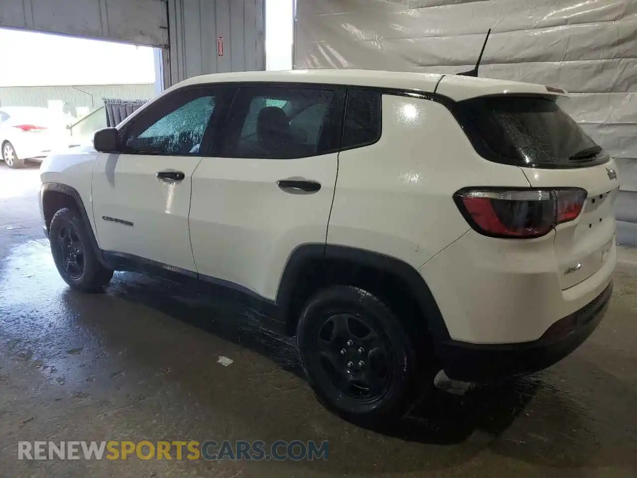 2 Photograph of a damaged car 3C4NJDAB8MT549321 JEEP COMPASS 2021
