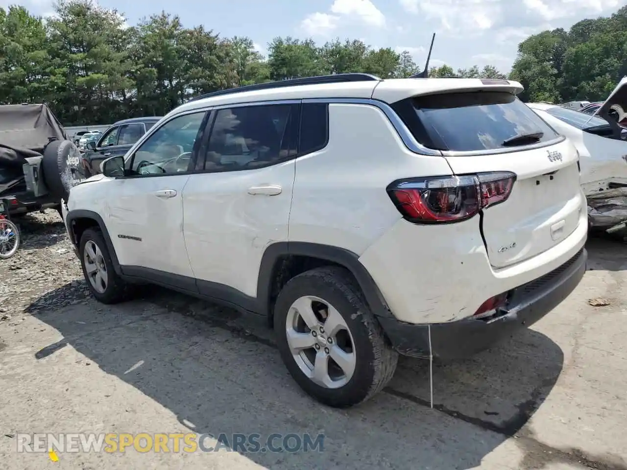 2 Photograph of a damaged car 3C4NJDBB0MT547478 JEEP COMPASS 2021