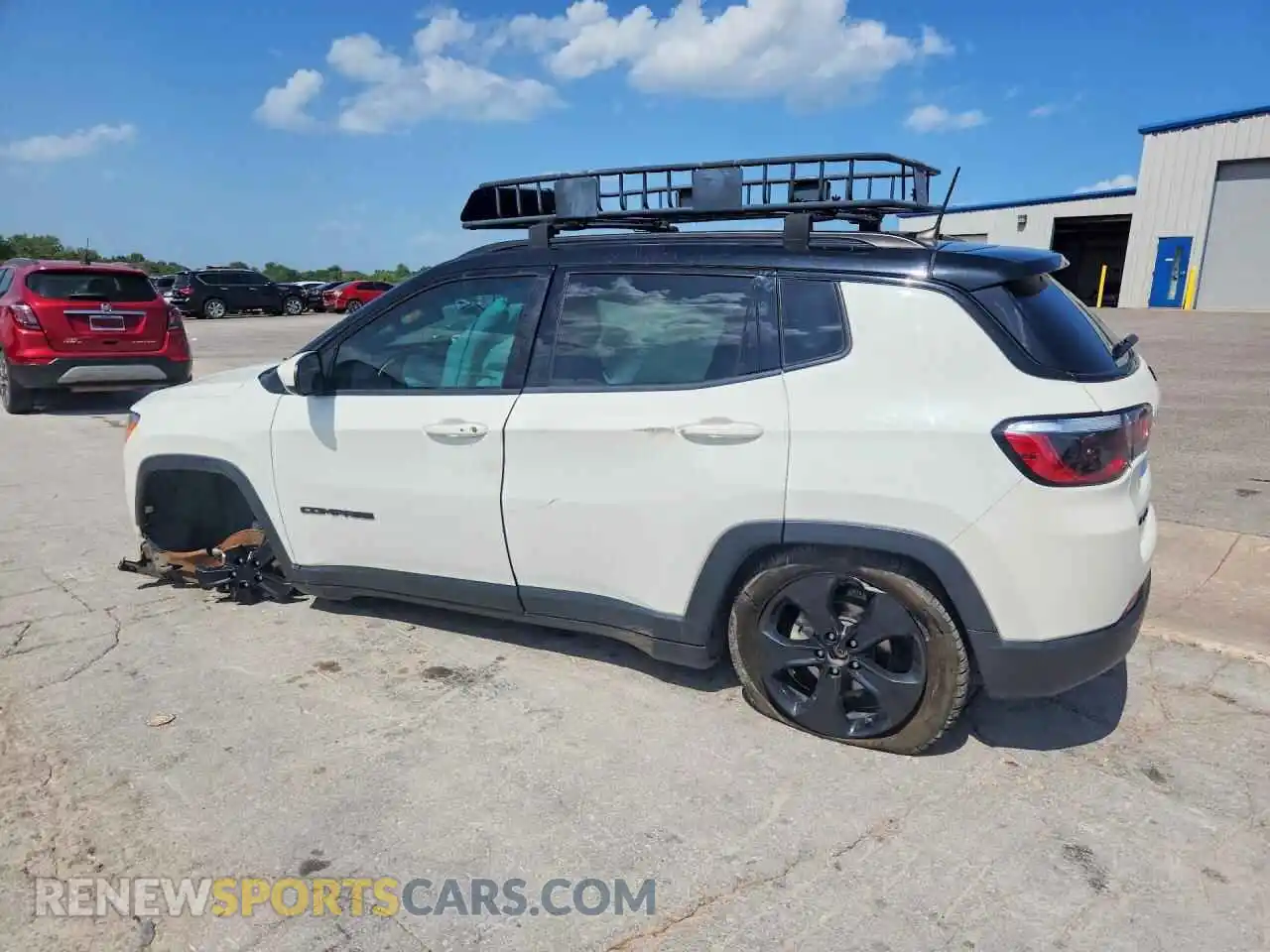 2 Photograph of a damaged car 3C4NJDBB0MT547688 JEEP COMPASS 2021