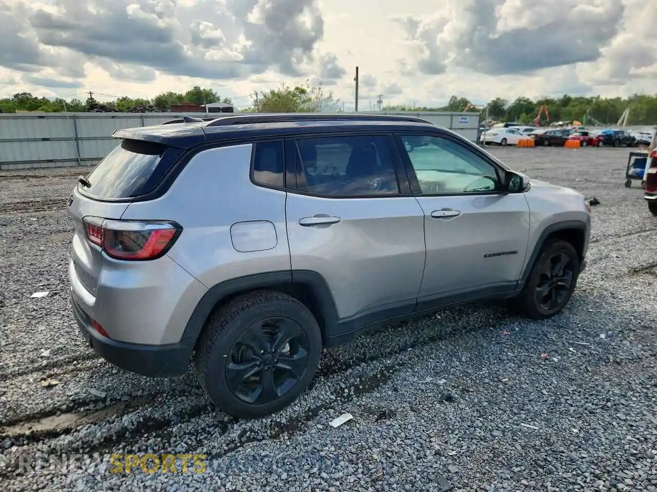 3 fotografías del automóvil dañado 3C4NJDBB0MT592811 JEEP COMPASS 2021