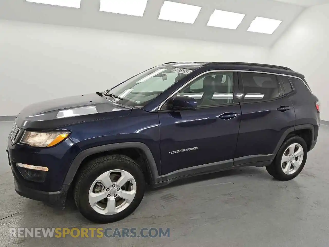 1 Photograph of a damaged car 3C4NJDBB0MT595420 JEEP COMPASS 2021