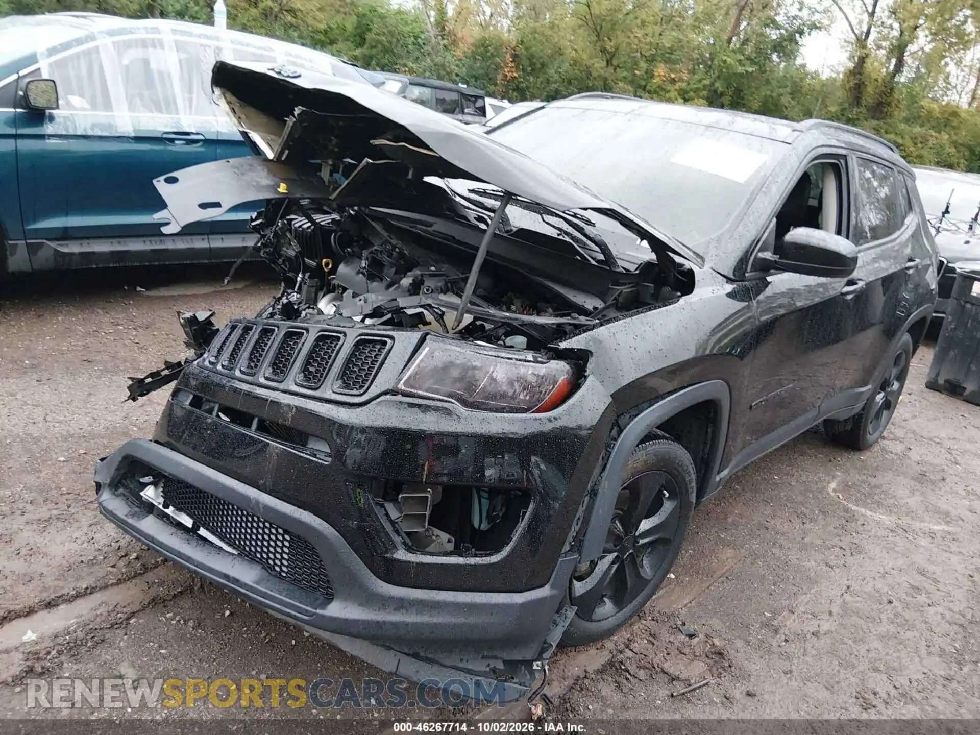 2 Photograph of a damaged car 3C4NJDBB1MT509449 JEEP COMPASS 2021