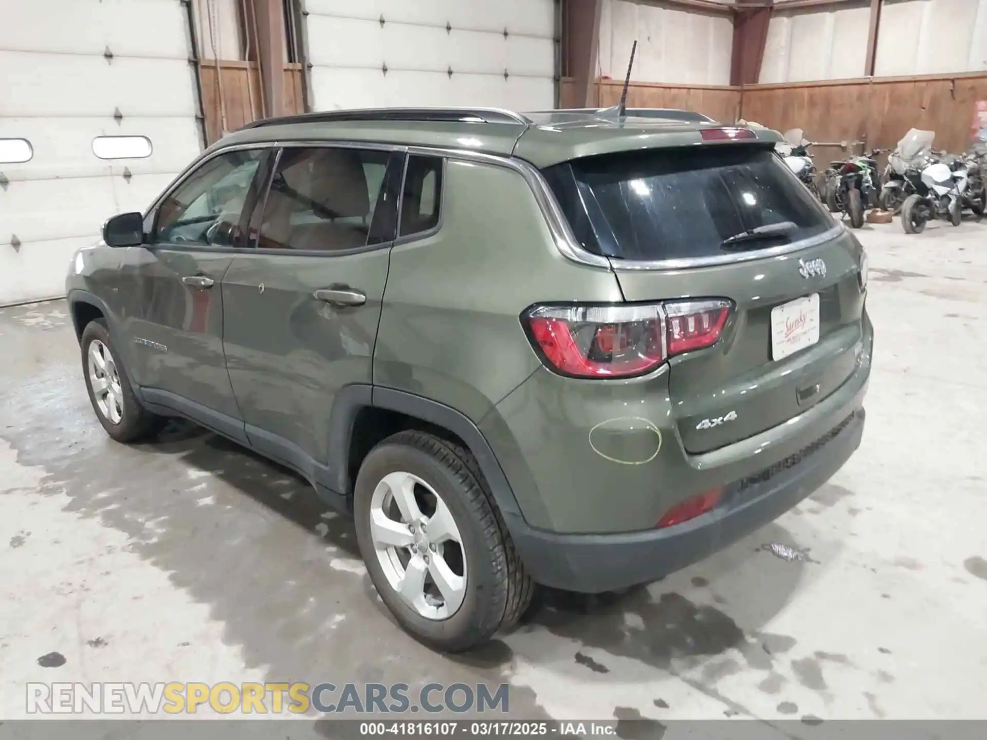 3 Photograph of a damaged car 3C4NJDBB1MT566220 JEEP COMPASS 2021