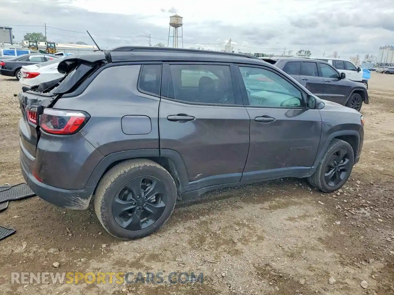 3 Photograph of a damaged car 3C4NJDBB2MT500825 JEEP COMPASS 2021