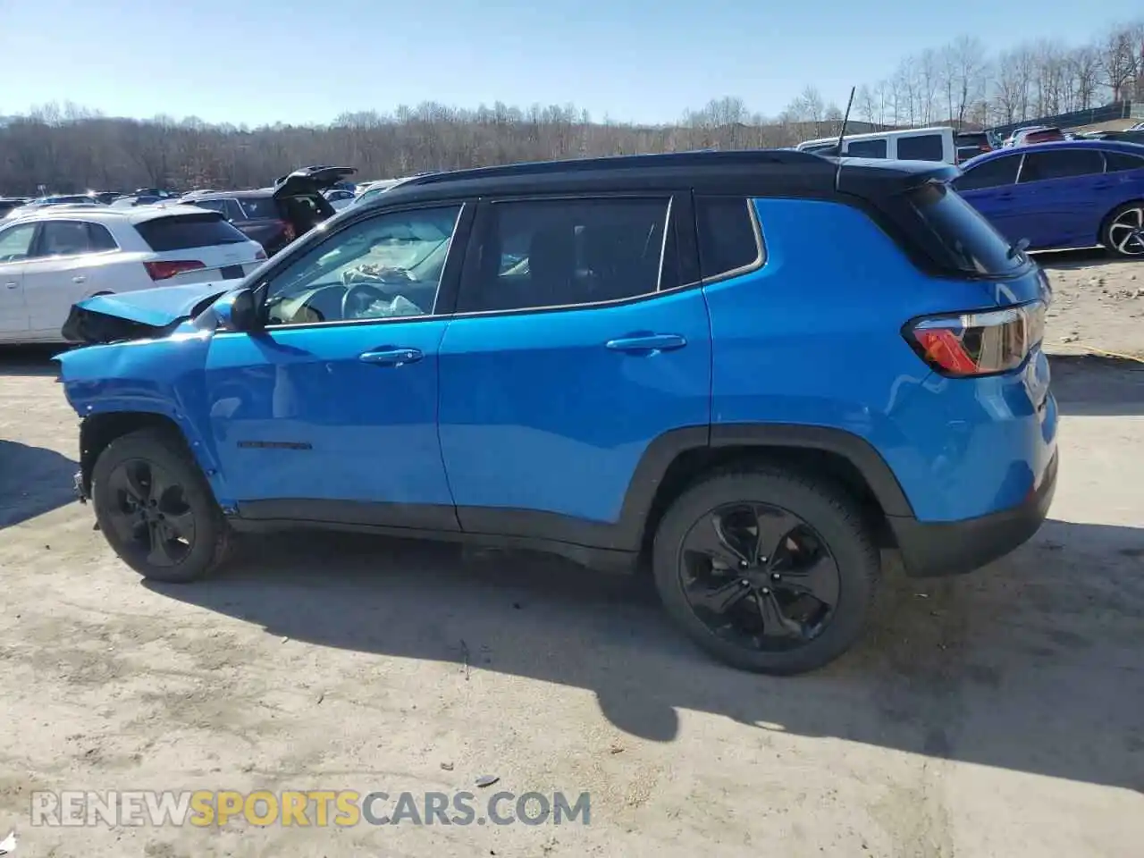 2 Photograph of a damaged car 3C4NJDBB2MT524204 JEEP COMPASS 2021
