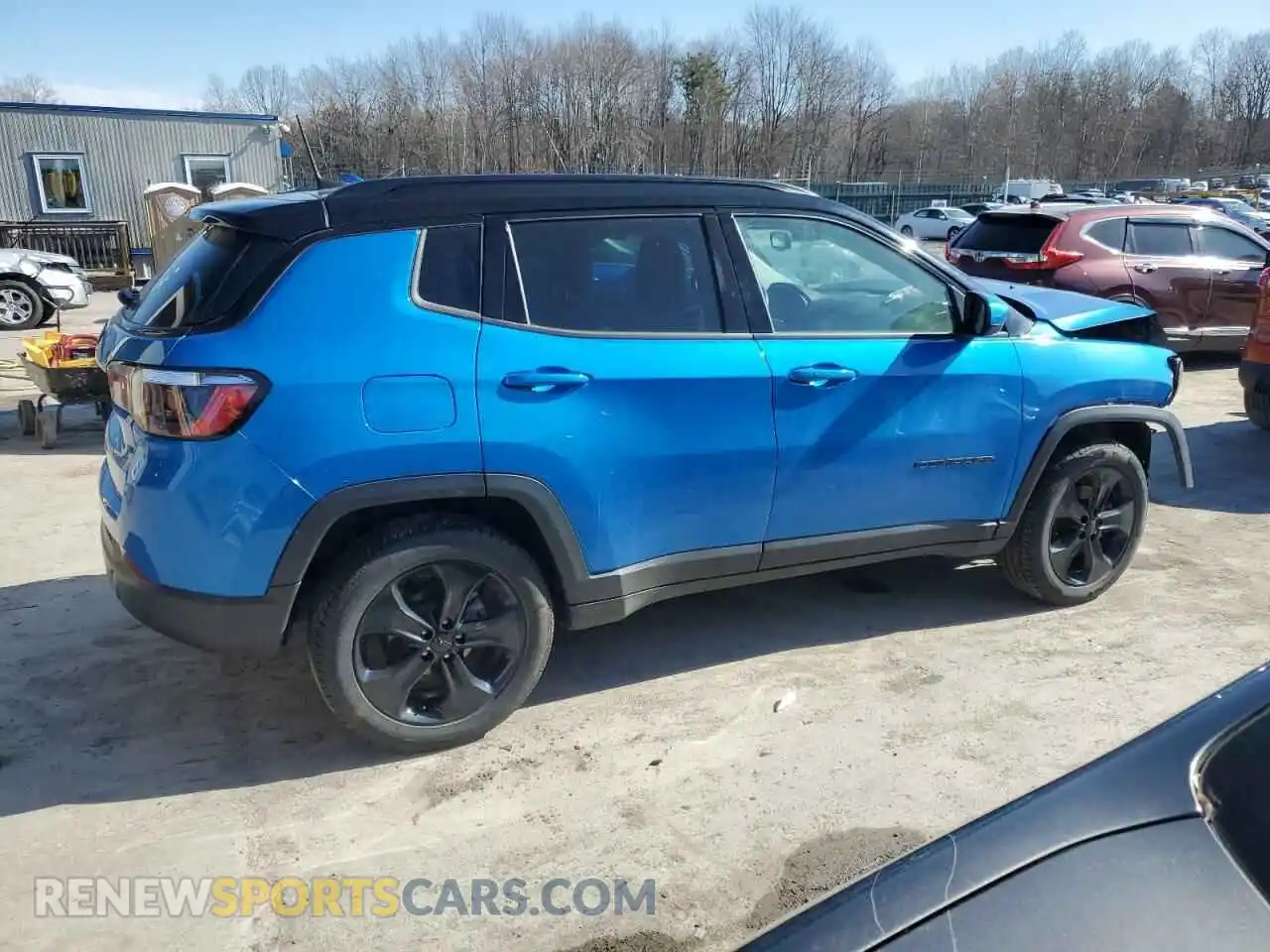 3 Photograph of a damaged car 3C4NJDBB2MT524204 JEEP COMPASS 2021