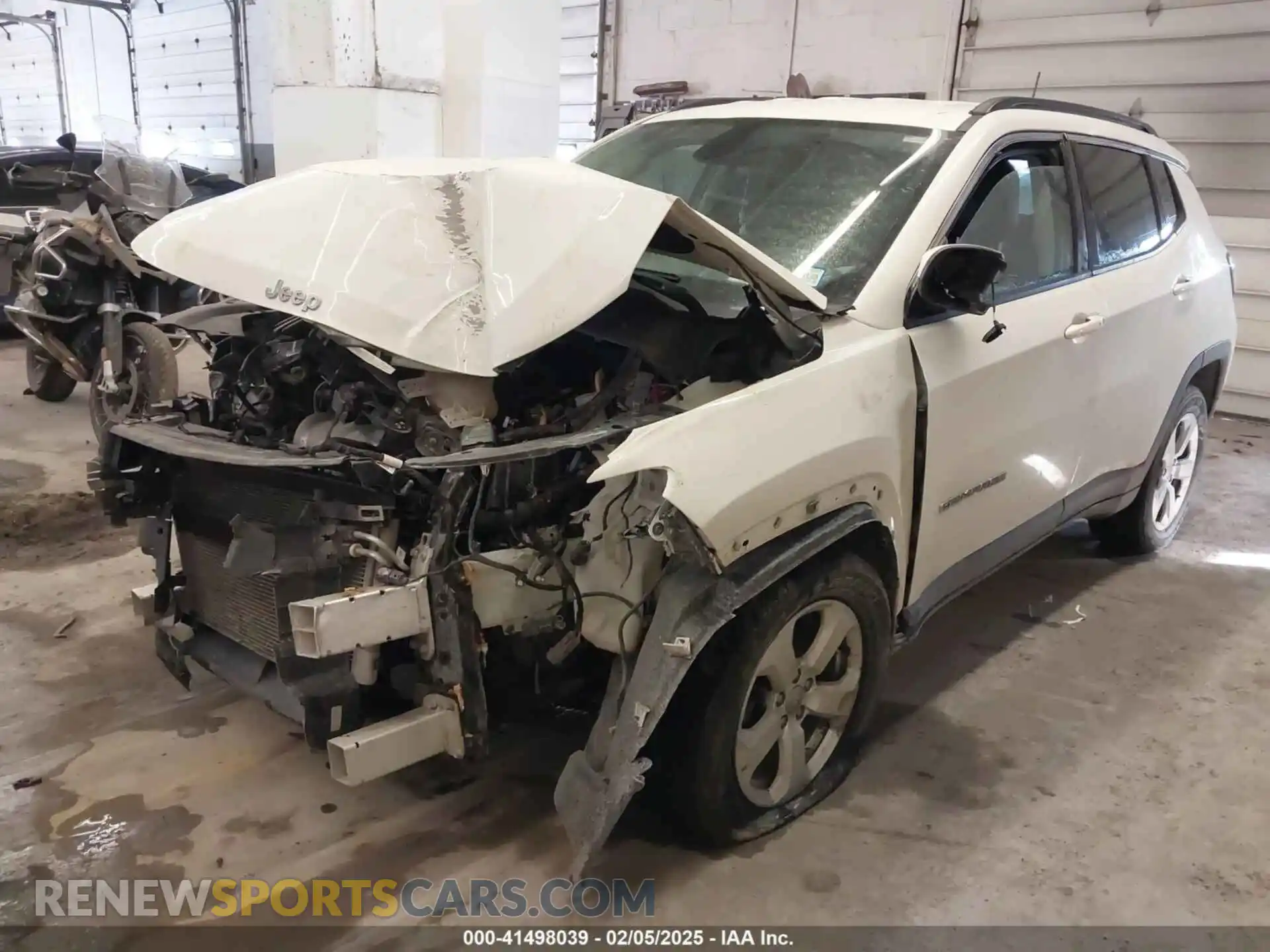 2 Photograph of a damaged car 3C4NJDBB3MT504835 JEEP COMPASS 2021