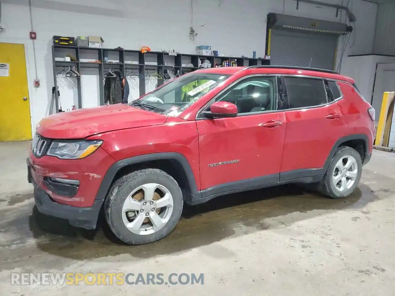 1 Photograph of a damaged car 3C4NJDBB3MT551234 JEEP COMPASS 2021