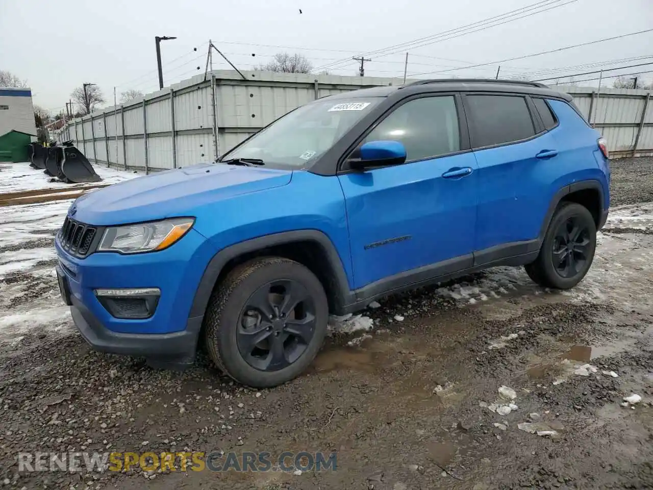1 Photograph of a damaged car 3C4NJDBB3MT554733 JEEP COMPASS 2021