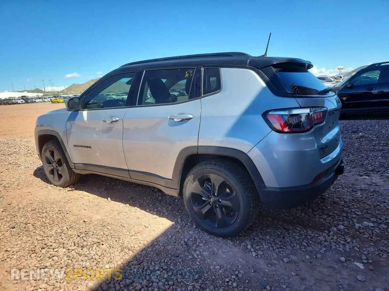 2 Photograph of a damaged car 3C4NJDBB3MT562783 JEEP COMPASS 2021