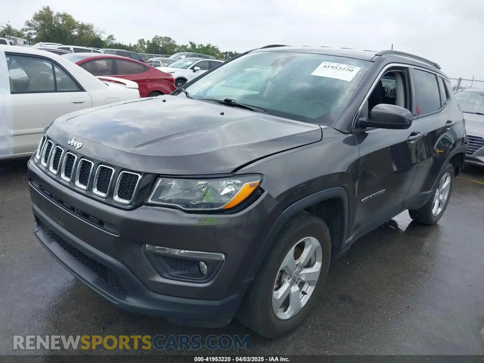 2 Photograph of a damaged car 3C4NJDBB3MT584556 JEEP COMPASS 2021
