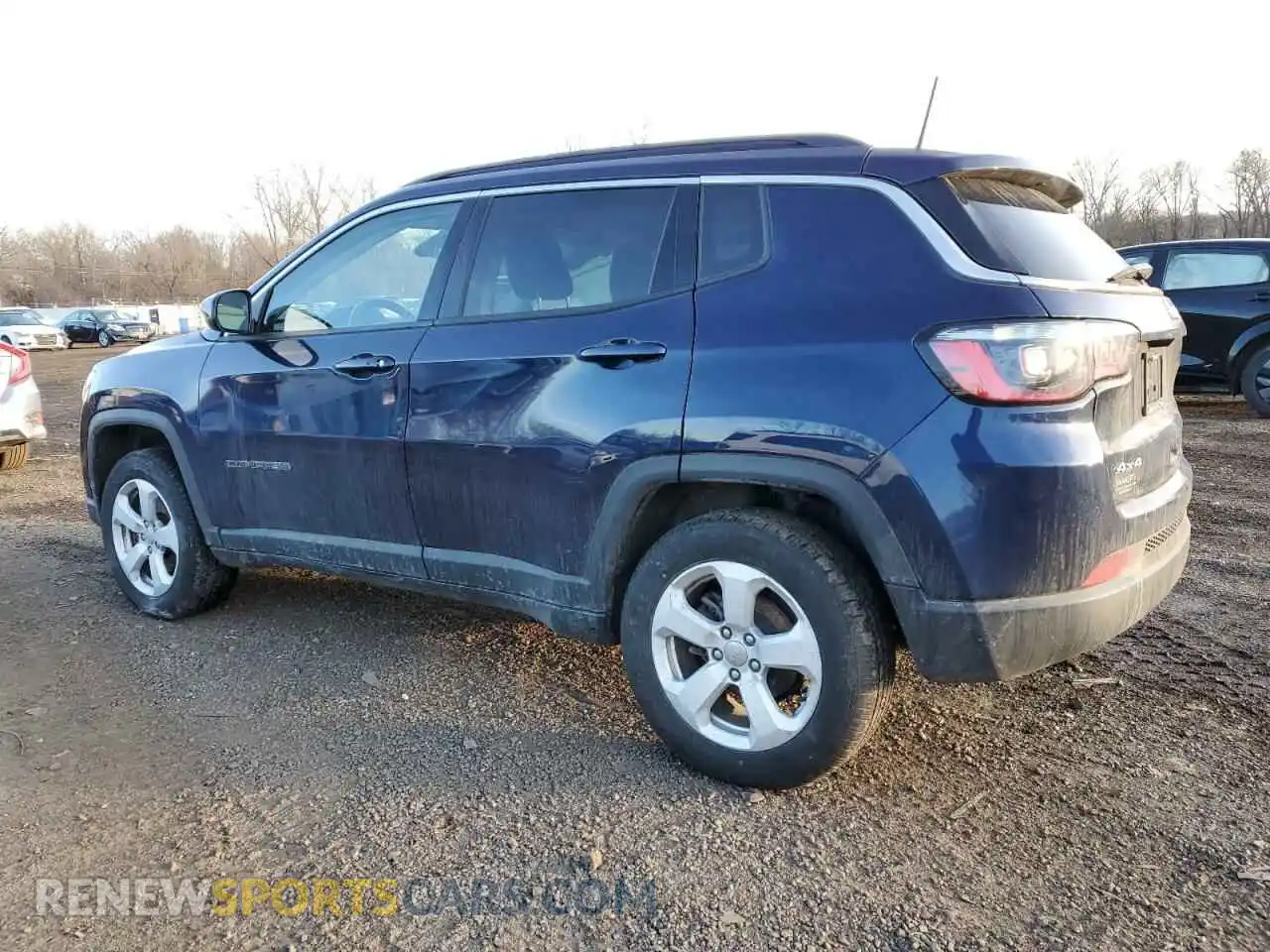 2 fotografías del automóvil dañado 3C4NJDBB4MT506867 JEEP COMPASS 2021