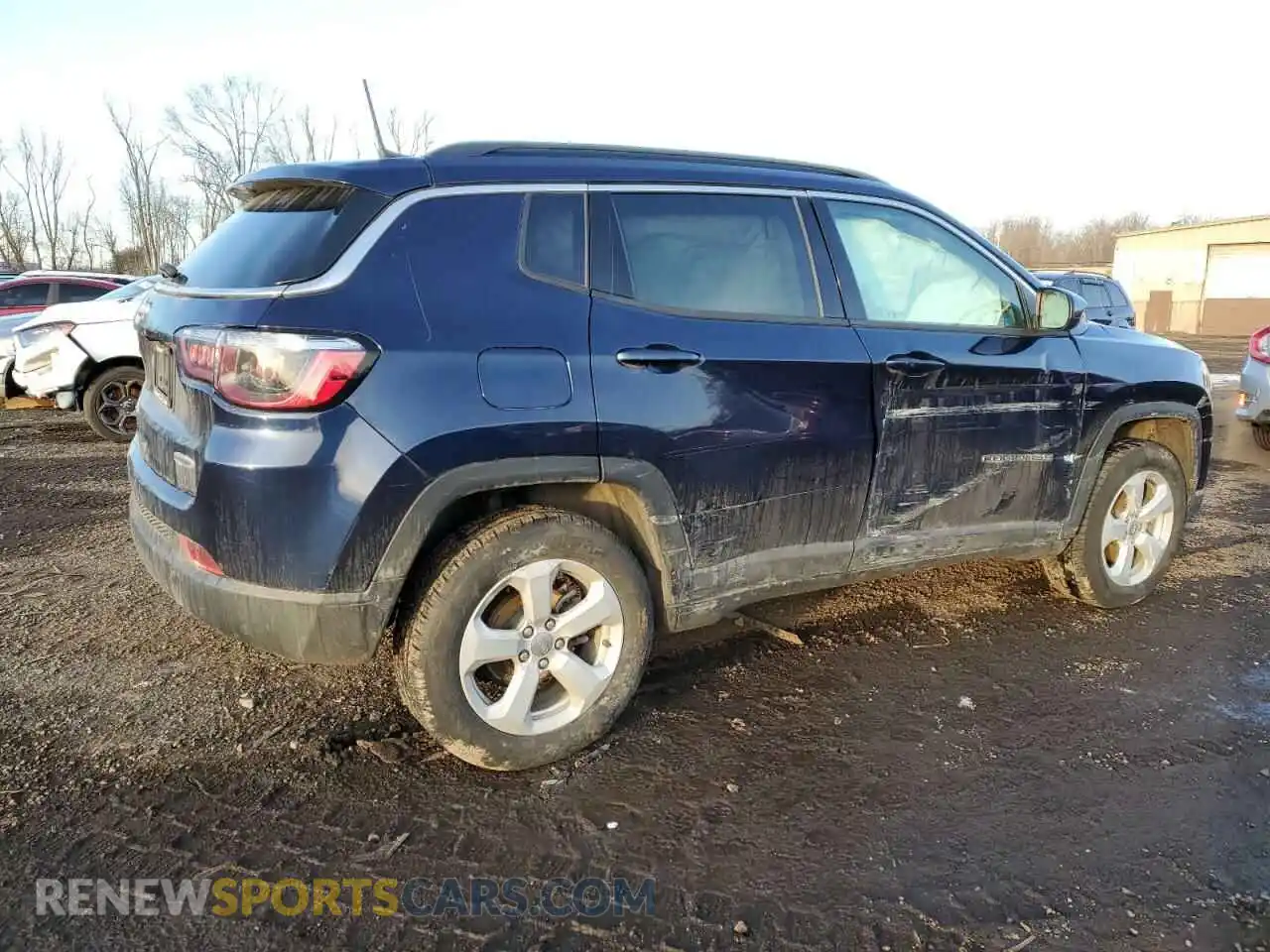 3 fotografías del automóvil dañado 3C4NJDBB4MT506867 JEEP COMPASS 2021