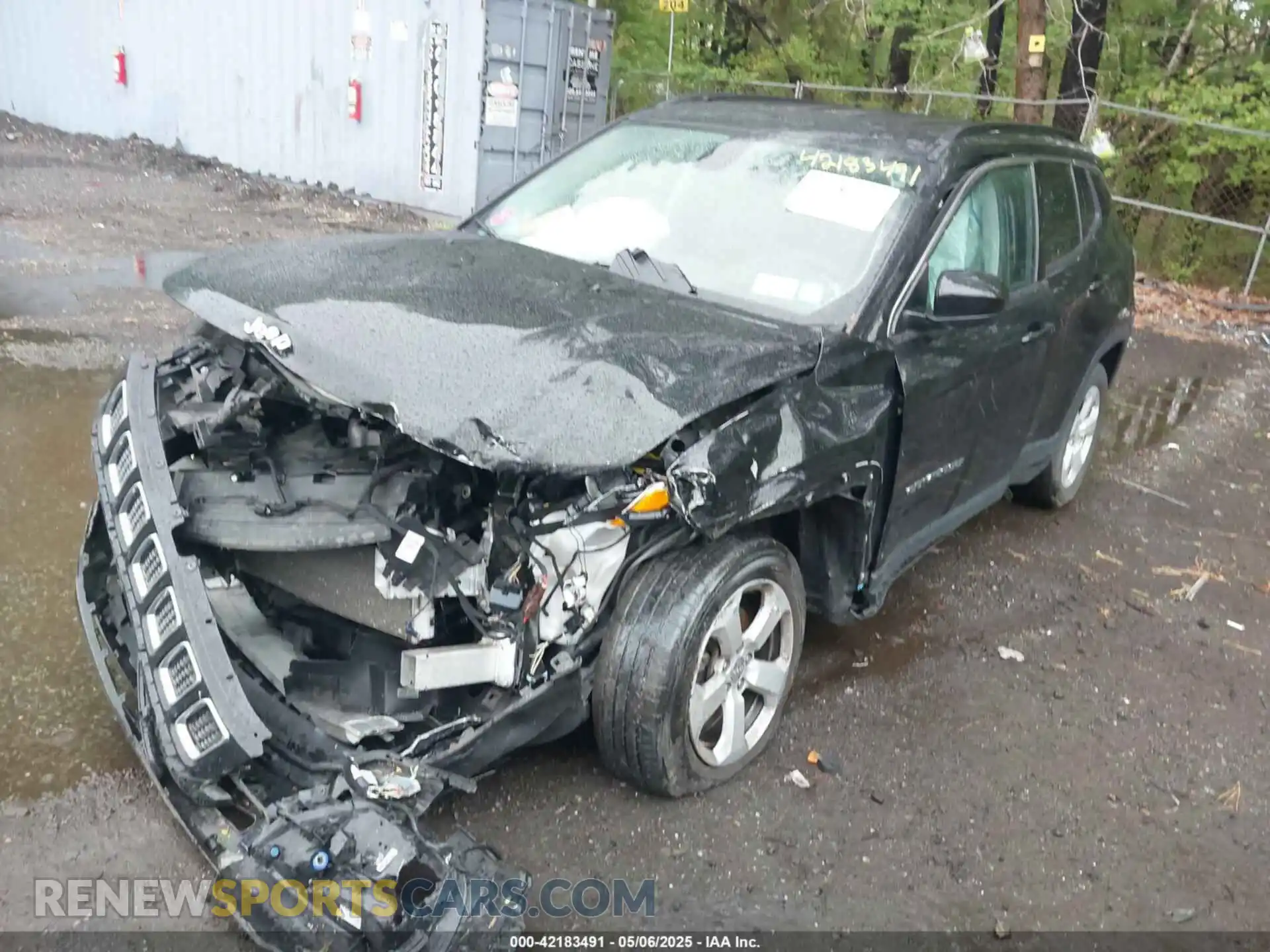 2 Photograph of a damaged car 3C4NJDBB4MT506951 JEEP COMPASS 2021