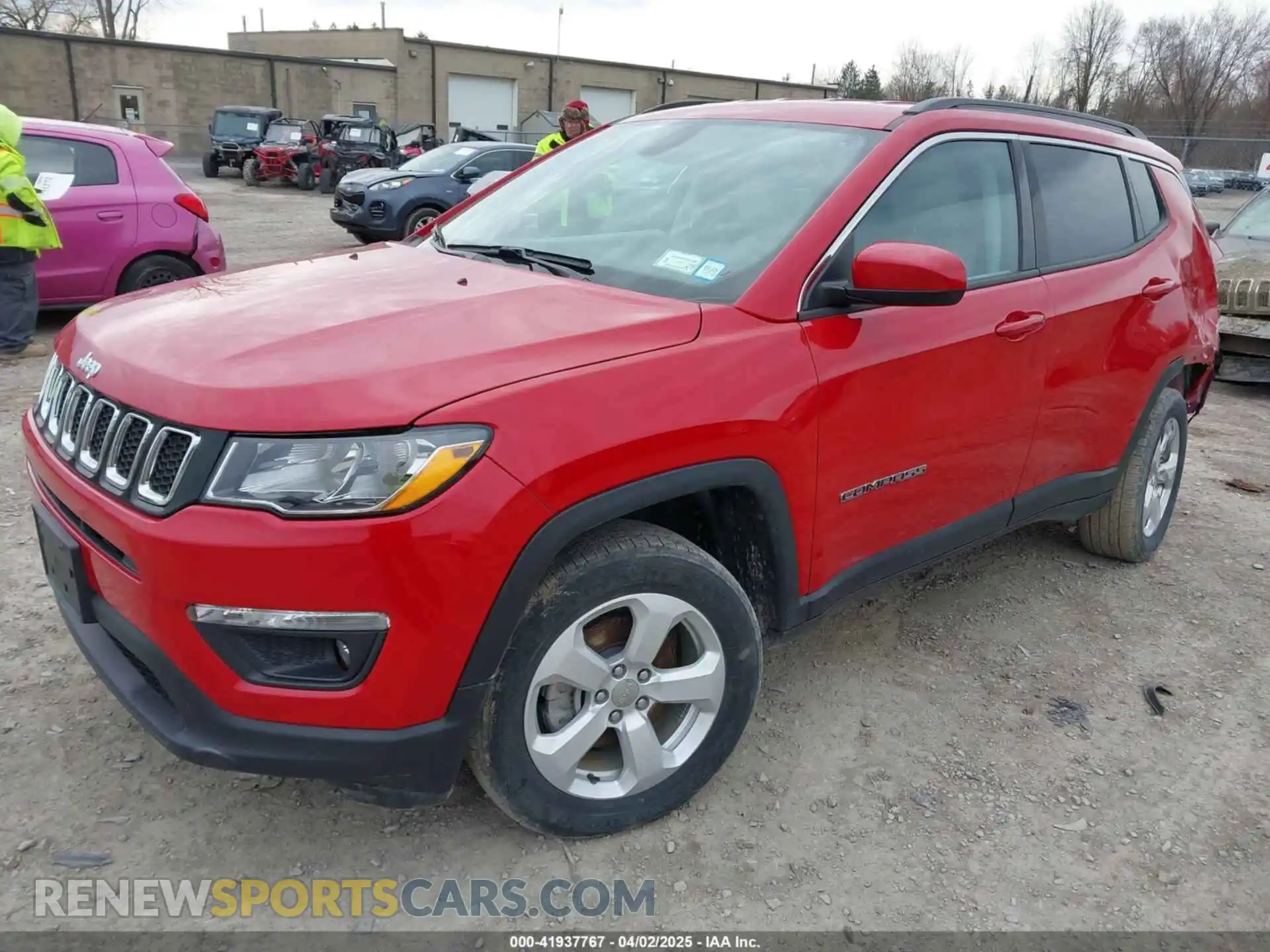 2 Photograph of a damaged car 3C4NJDBB4MT540632 JEEP COMPASS 2021
