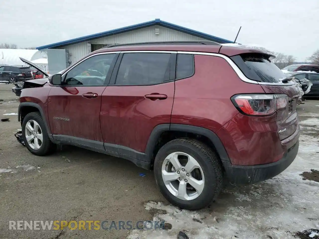 2 Photograph of a damaged car 3C4NJDBB4MT544292 JEEP COMPASS 2021