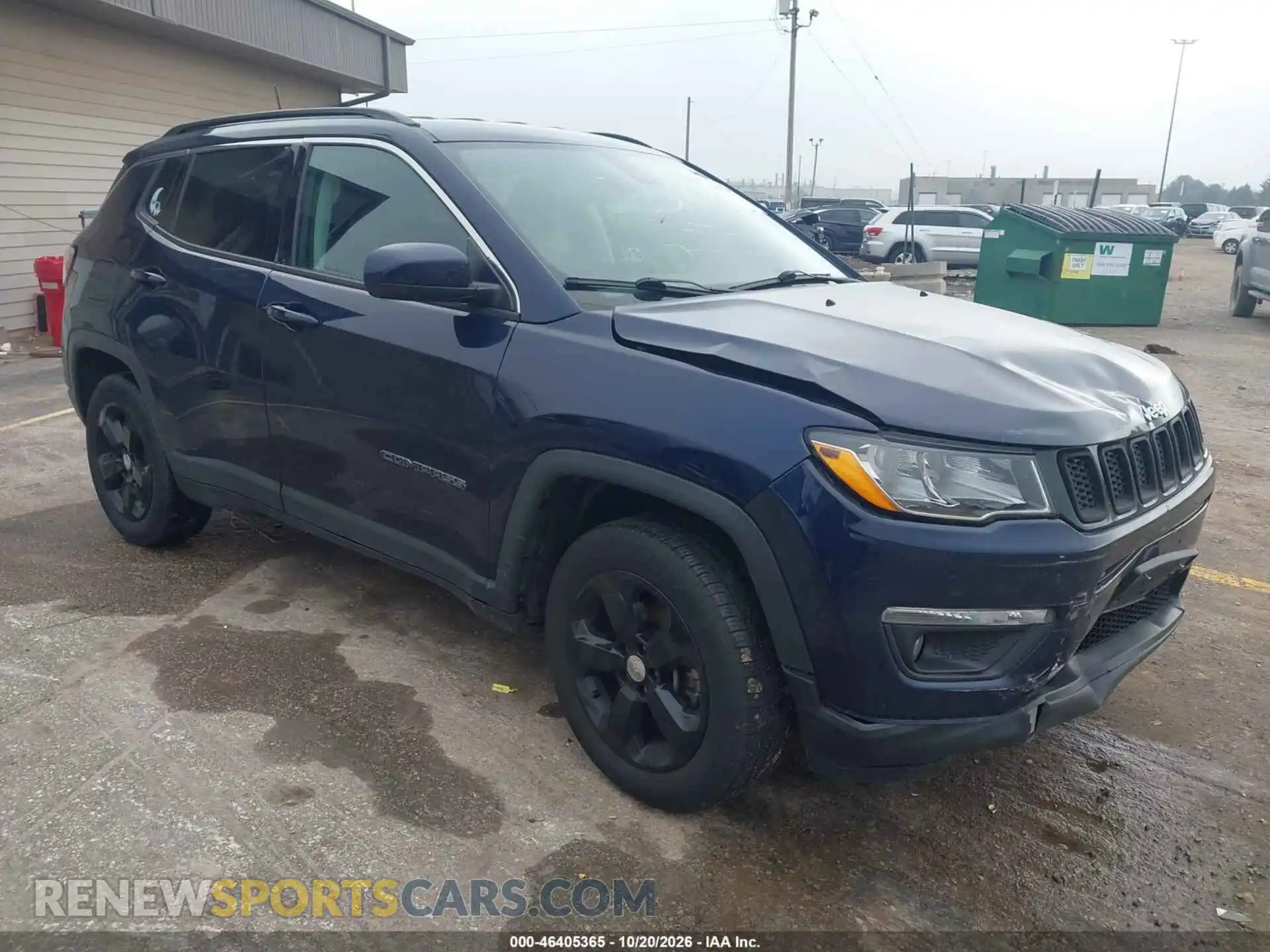 1 fotografías del automóvil dañado 3C4NJDBB4MT547533 JEEP COMPASS 2021