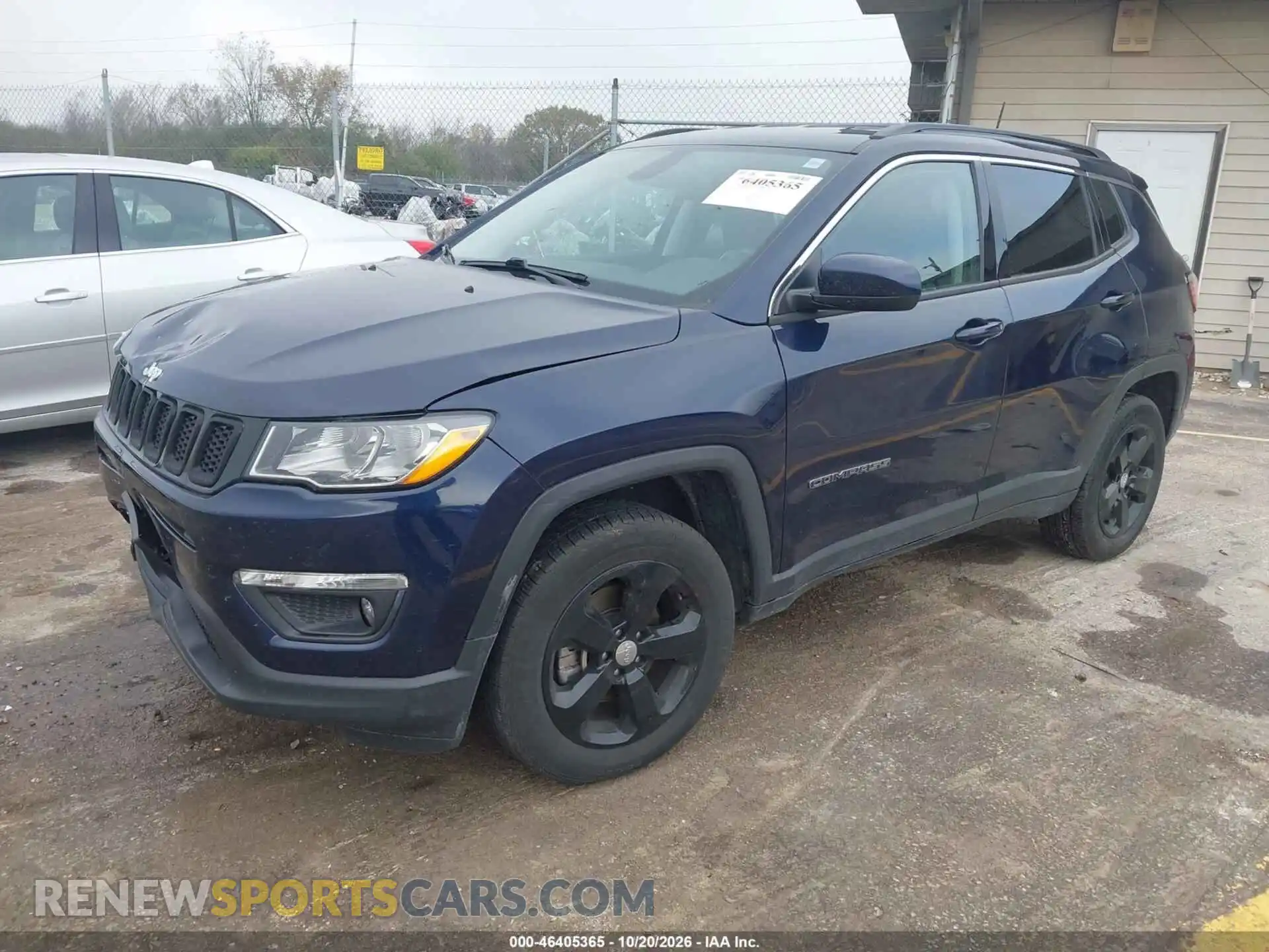 2 fotografías del automóvil dañado 3C4NJDBB4MT547533 JEEP COMPASS 2021