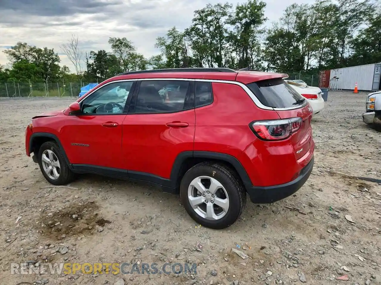 2 Photograph of a damaged car 3C4NJDBB4MT557933 JEEP COMPASS 2021