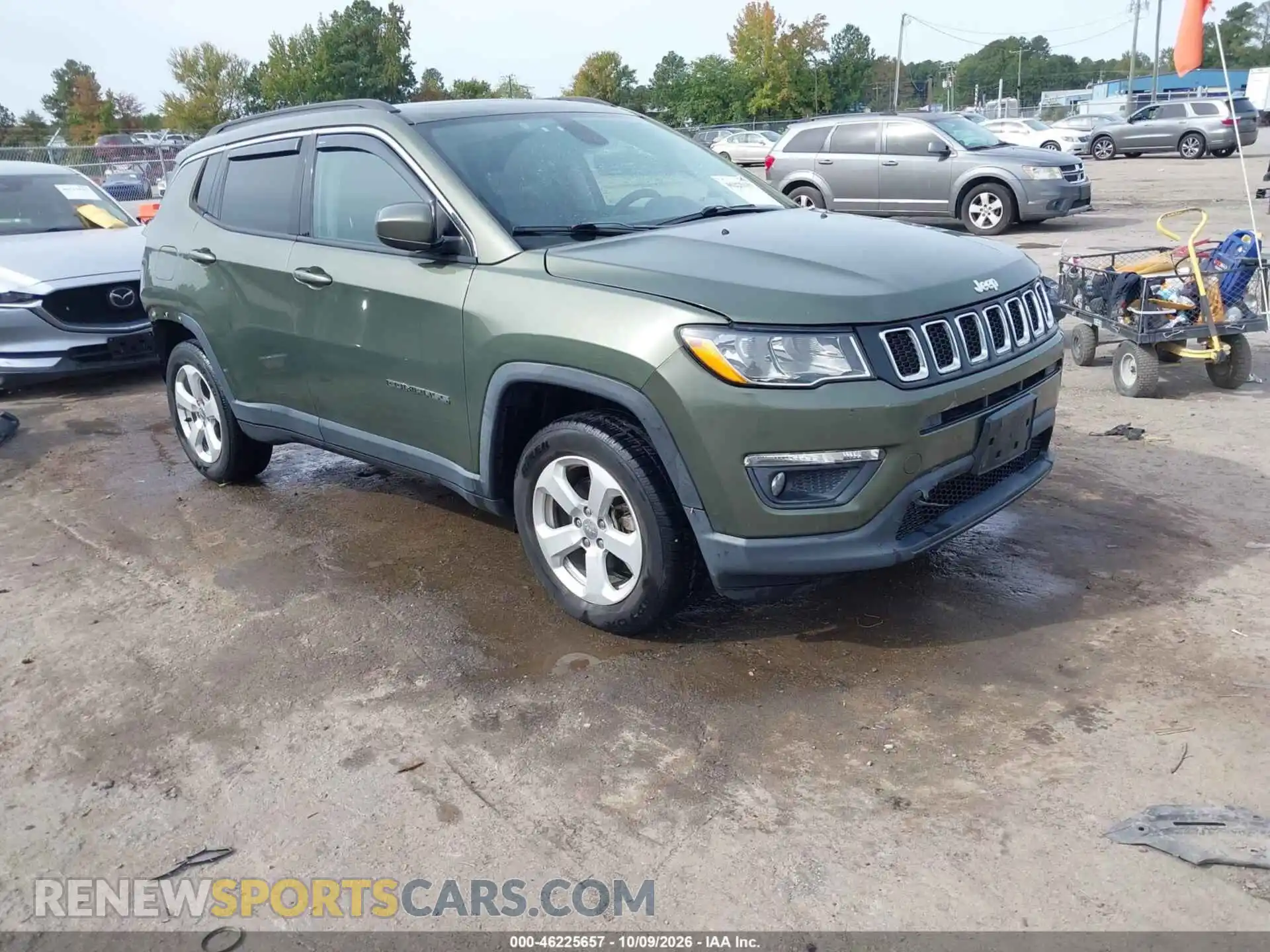 1 Фотография поврежденного автомобиля 3C4NJDBB4MT566857 JEEP COMPASS 2021