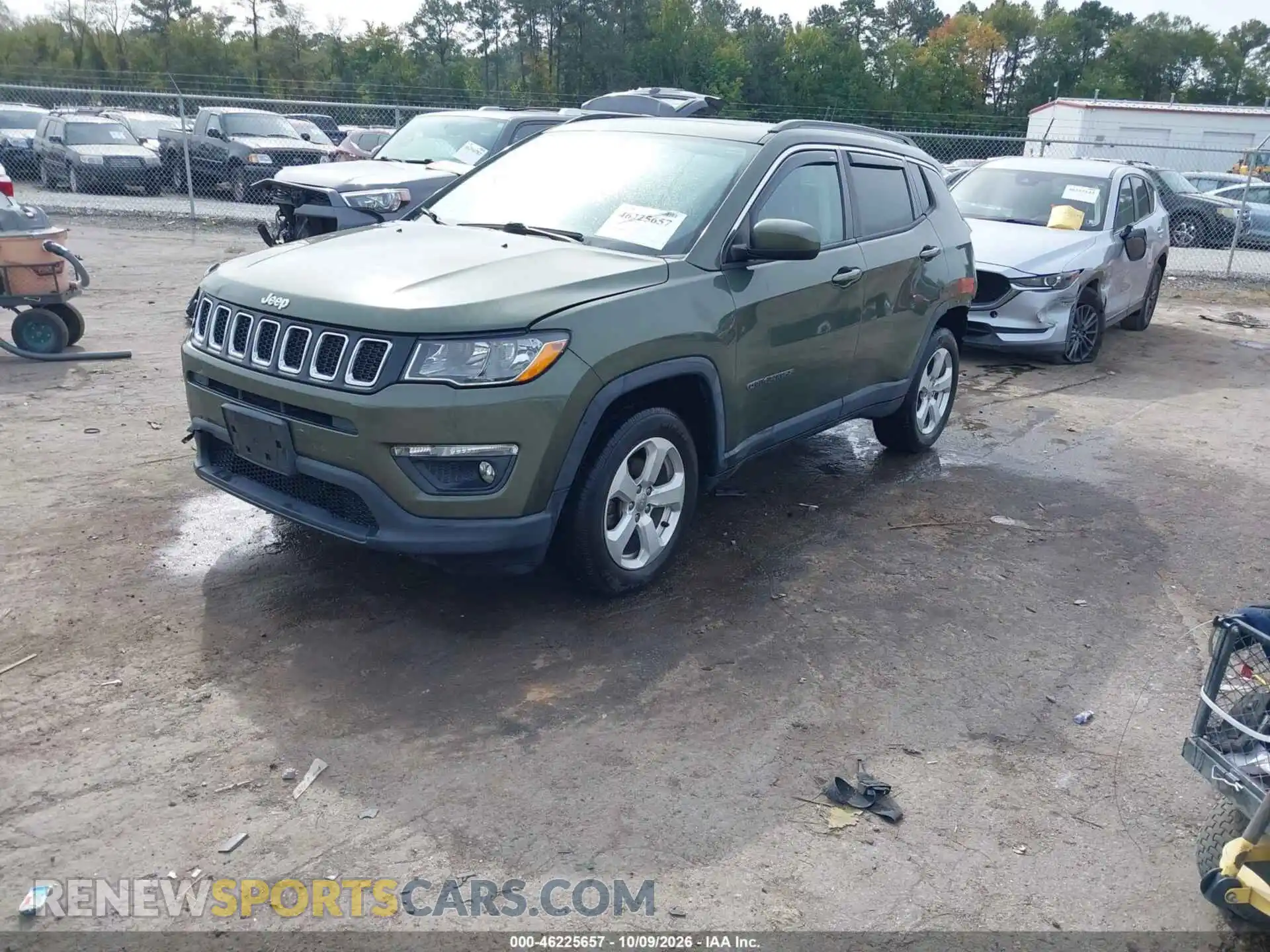 2 Фотография поврежденного автомобиля 3C4NJDBB4MT566857 JEEP COMPASS 2021