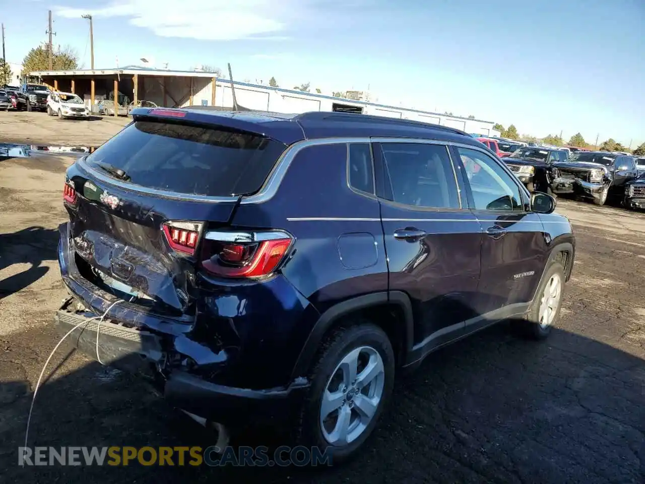 3 Photograph of a damaged car 3C4NJDBB4MT575641 JEEP COMPASS 2021