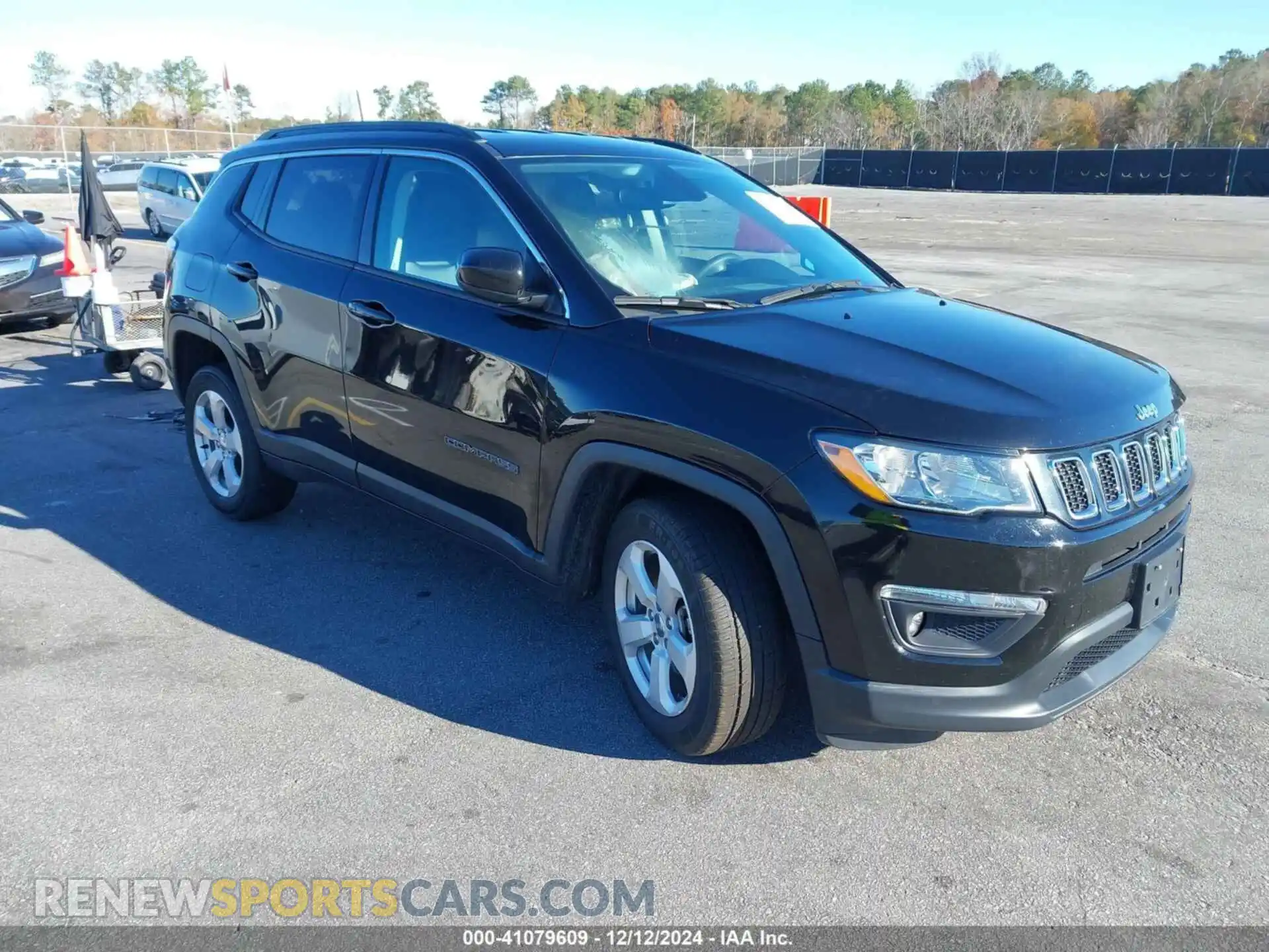 1 Photograph of a damaged car 3C4NJDBB5MT592836 JEEP COMPASS 2021