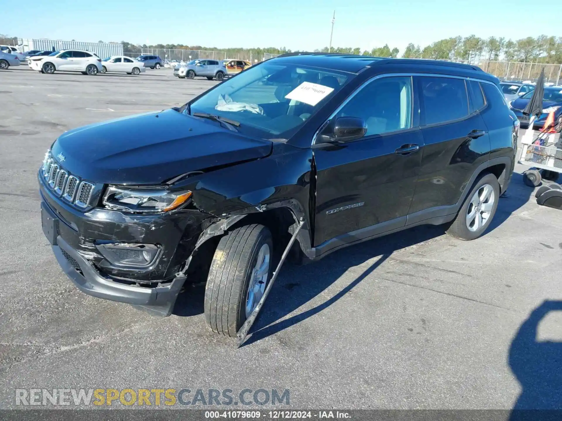 2 Photograph of a damaged car 3C4NJDBB5MT592836 JEEP COMPASS 2021