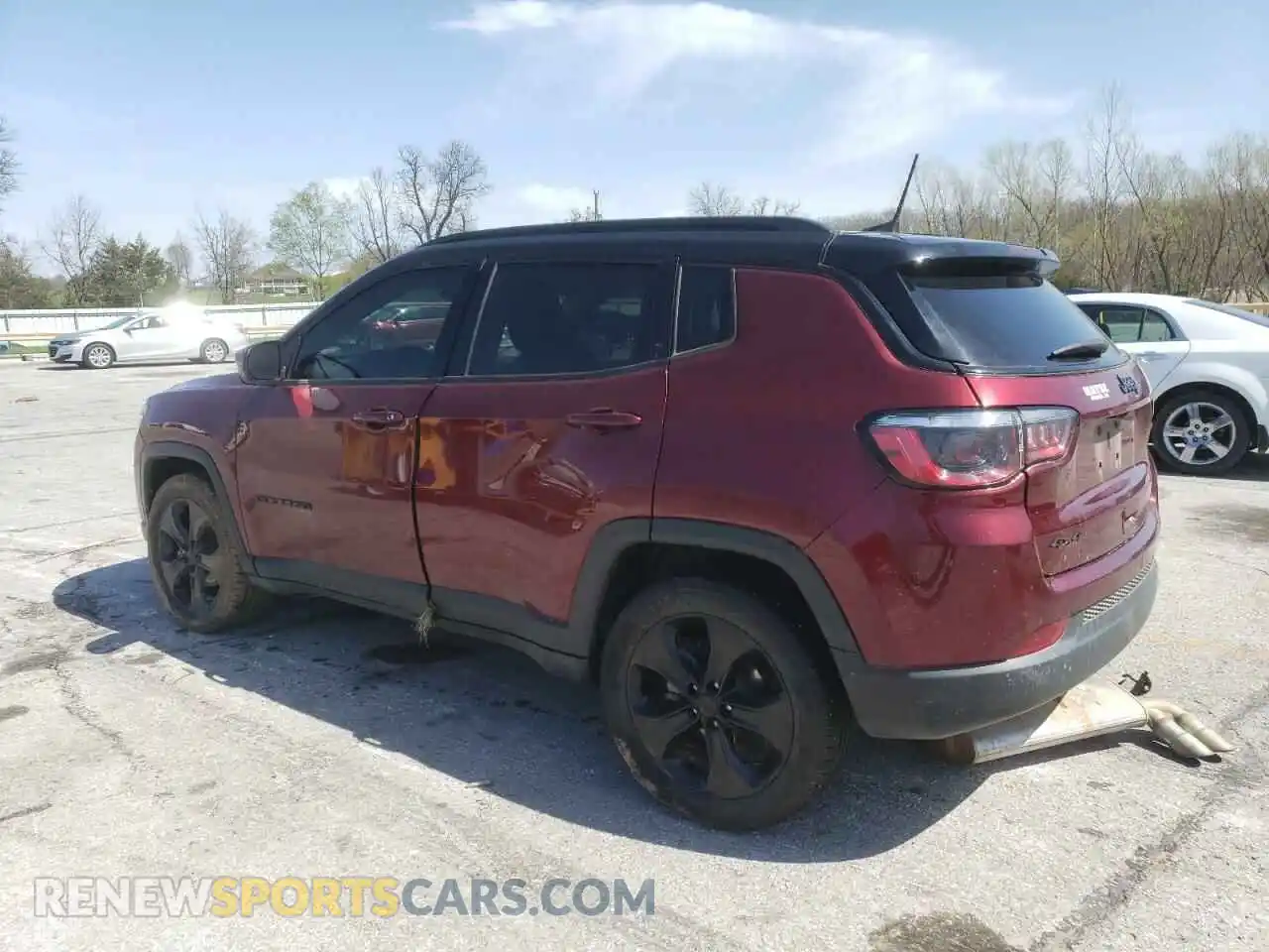 2 Photograph of a damaged car 3C4NJDBB6MT504313 JEEP COMPASS 2021