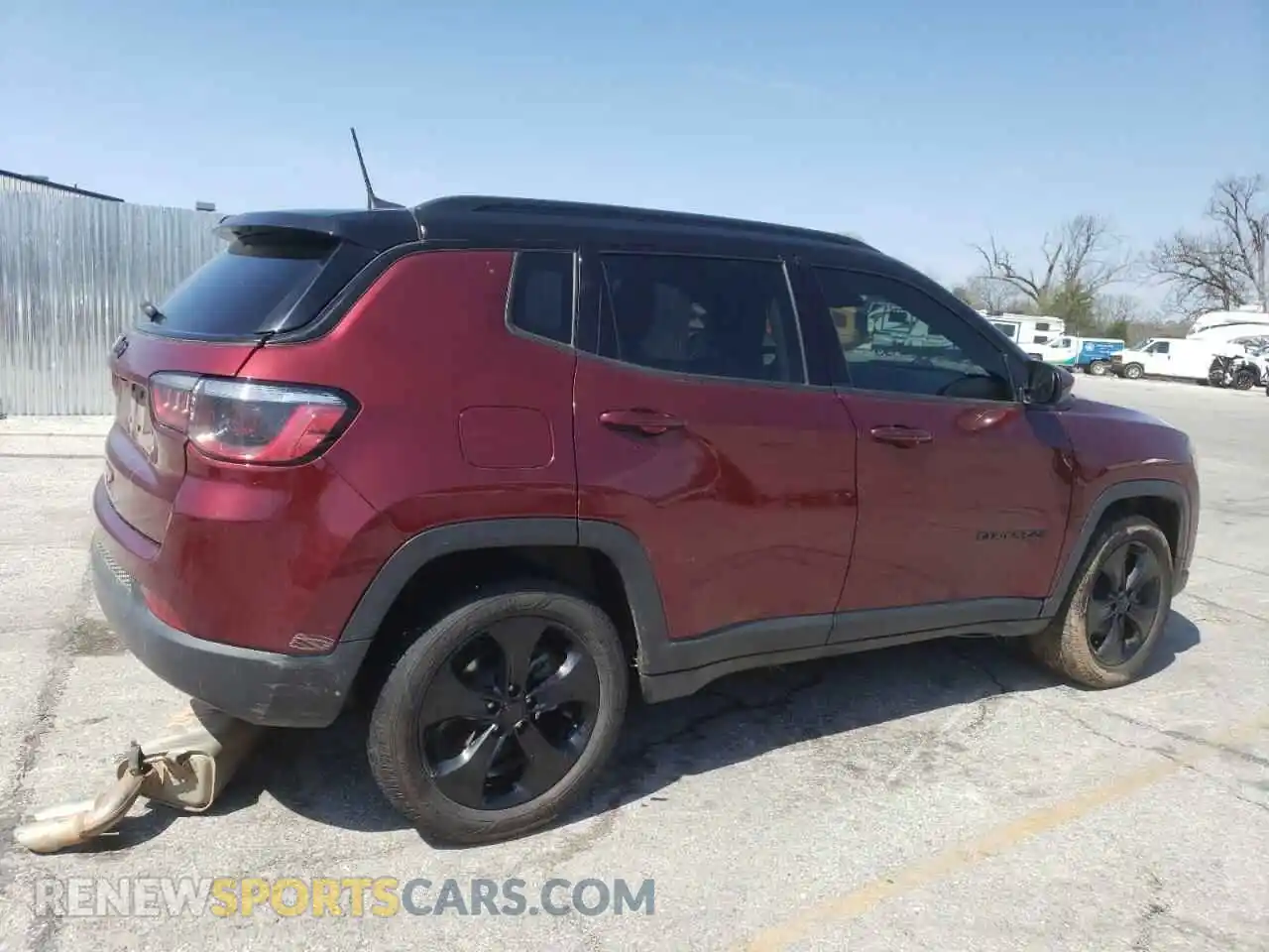 3 Photograph of a damaged car 3C4NJDBB6MT504313 JEEP COMPASS 2021