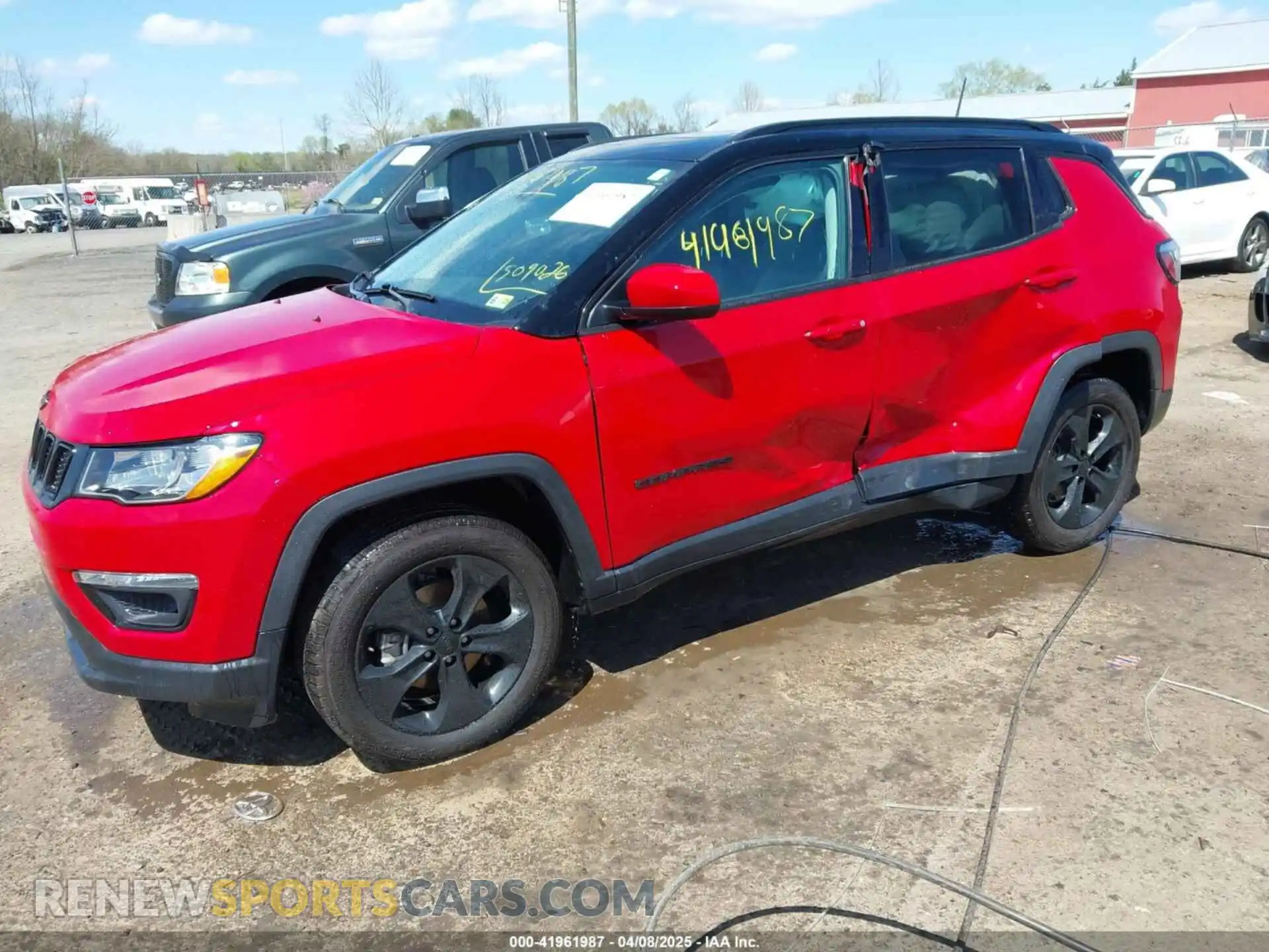 2 Photograph of a damaged car 3C4NJDBB6MT509026 JEEP COMPASS 2021