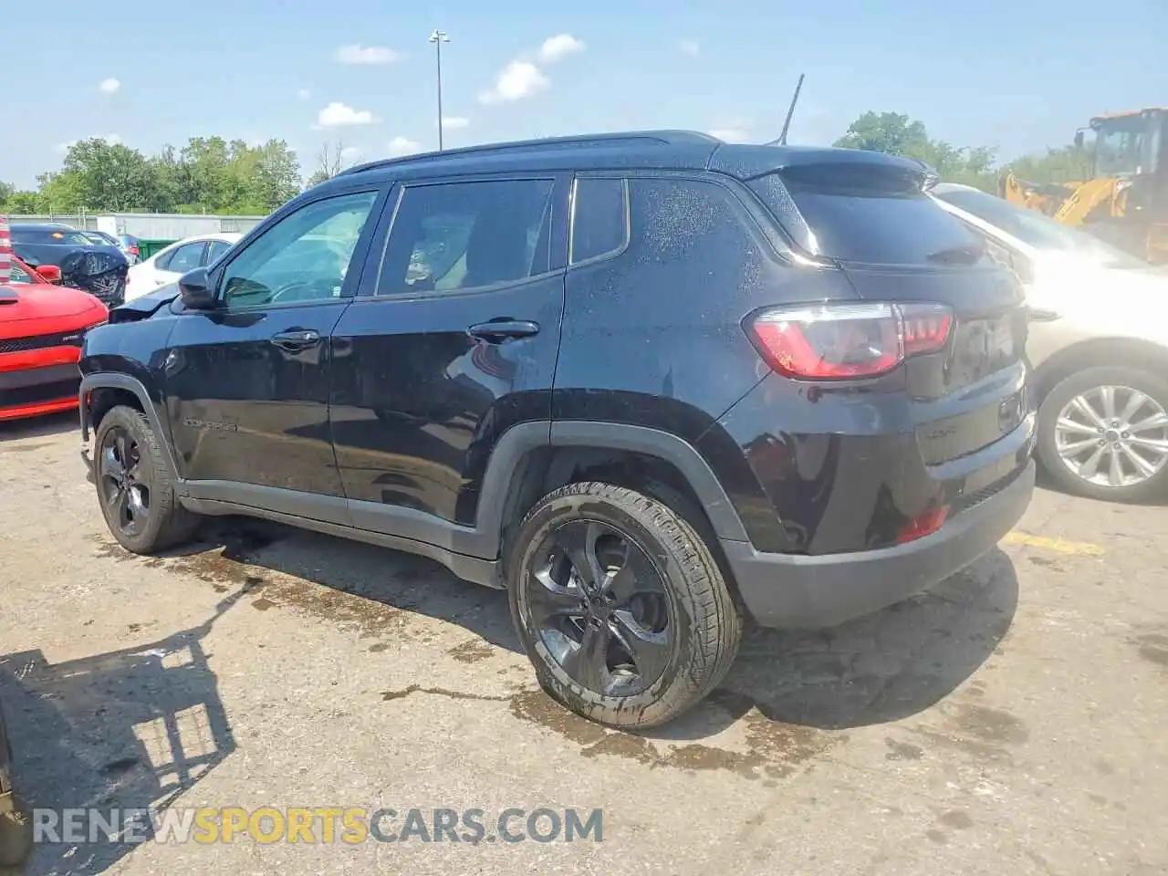 2 Photograph of a damaged car 3C4NJDBB6MT554841 JEEP COMPASS 2021